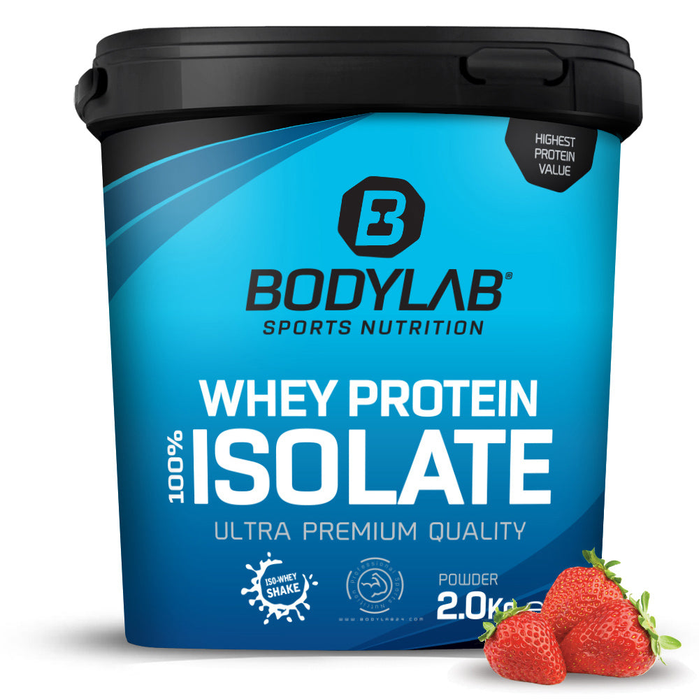 Whey Protein Isolat (2000g) Erdbeer