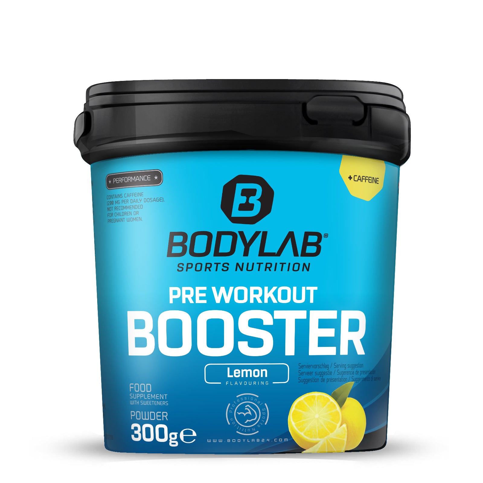 Pre Workout Booster (300g) Zitrone