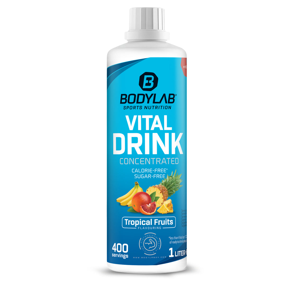 Vital Zero Drink (1000ml) Tropischer Früchtemix