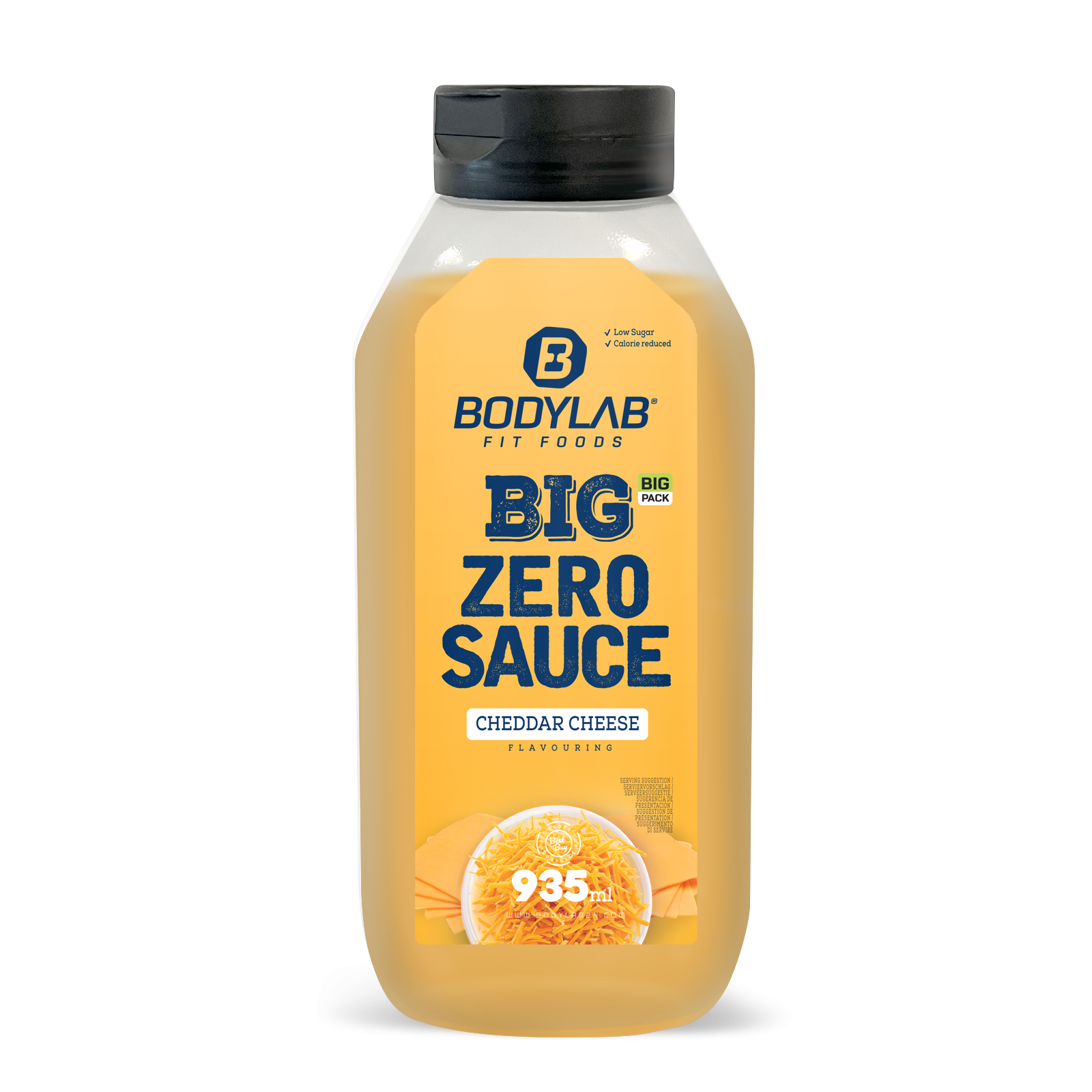 BIG ZERO Sauce (935ml) Cheddar Cheese