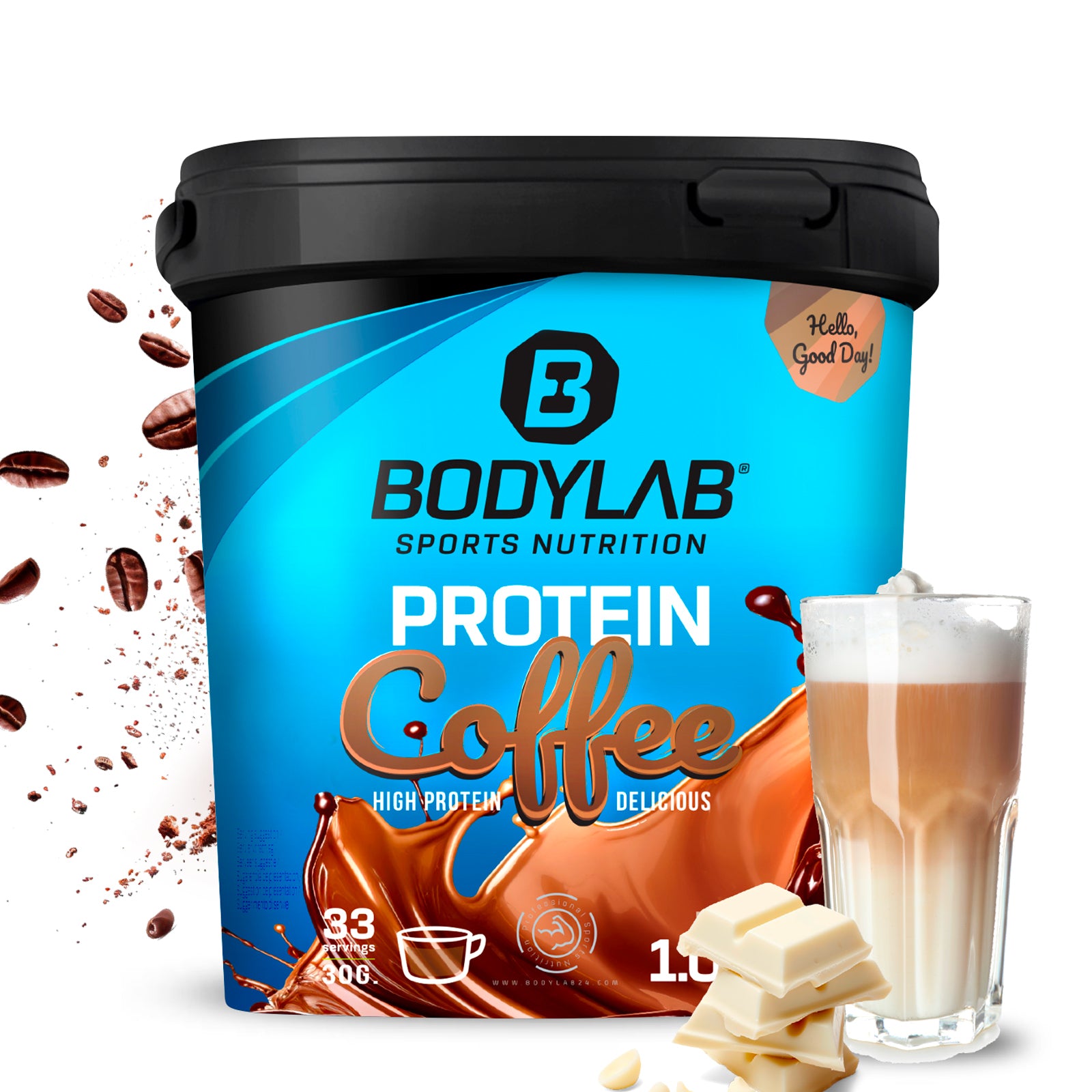 Protein Coffee (1000g) Weiße Schokolade