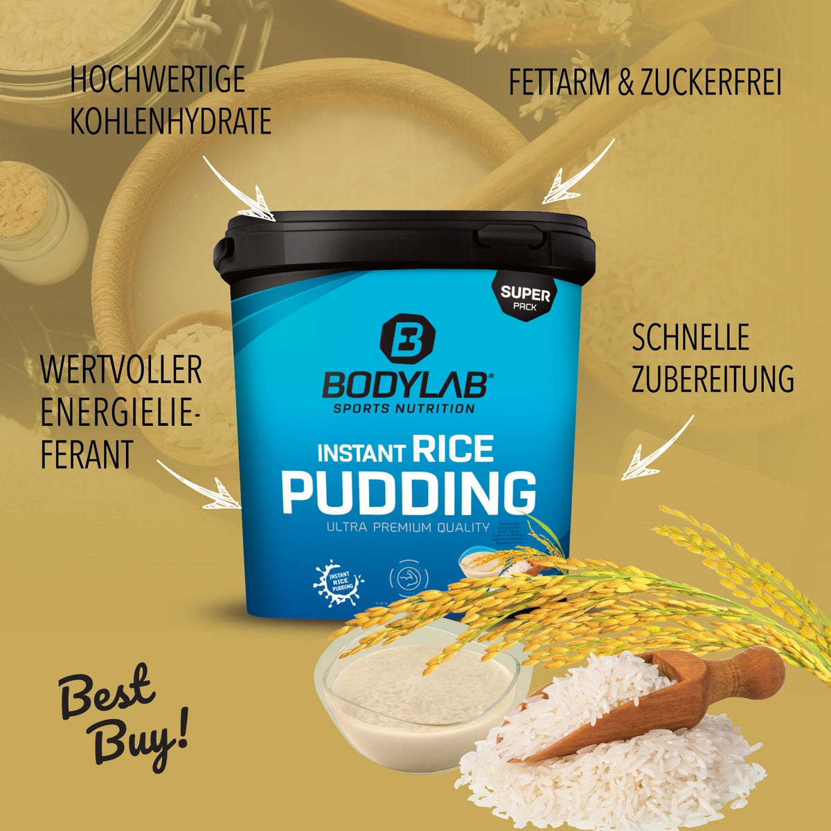 Instant Rice Pudding (3000g) Neutral