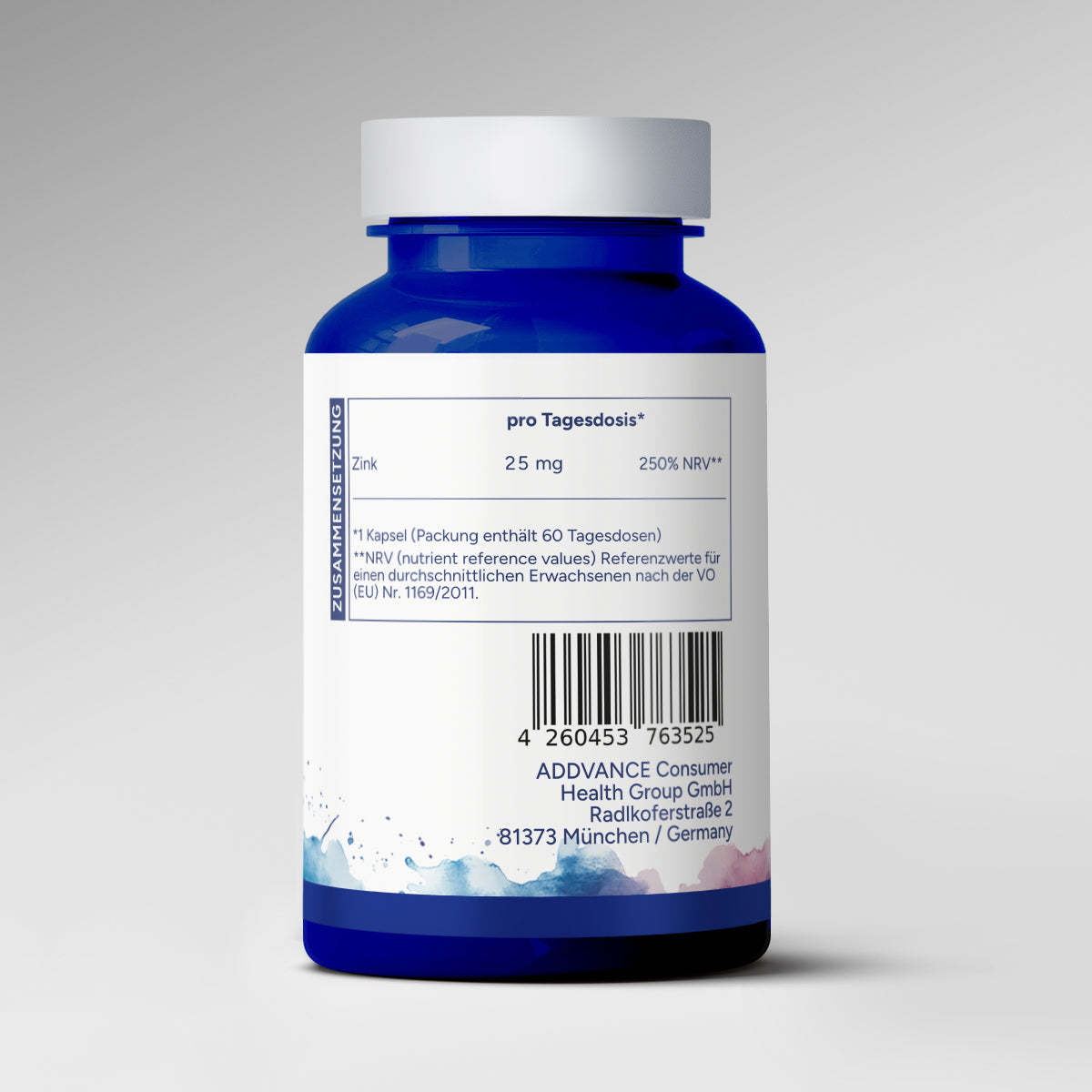 Zink Bisglycinat (60 Kapseln)