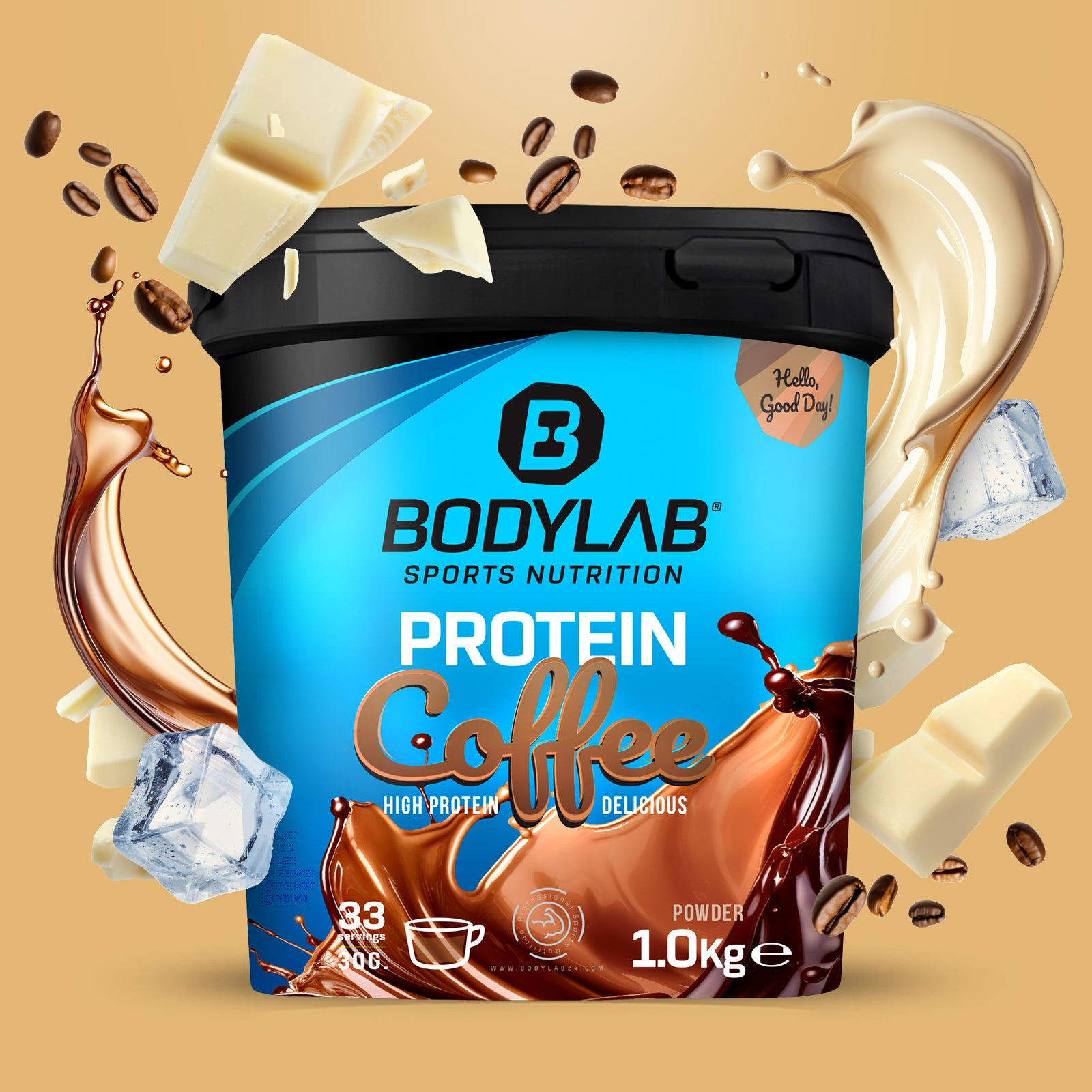 Protein Coffee (1000g) Weiße Schokolade