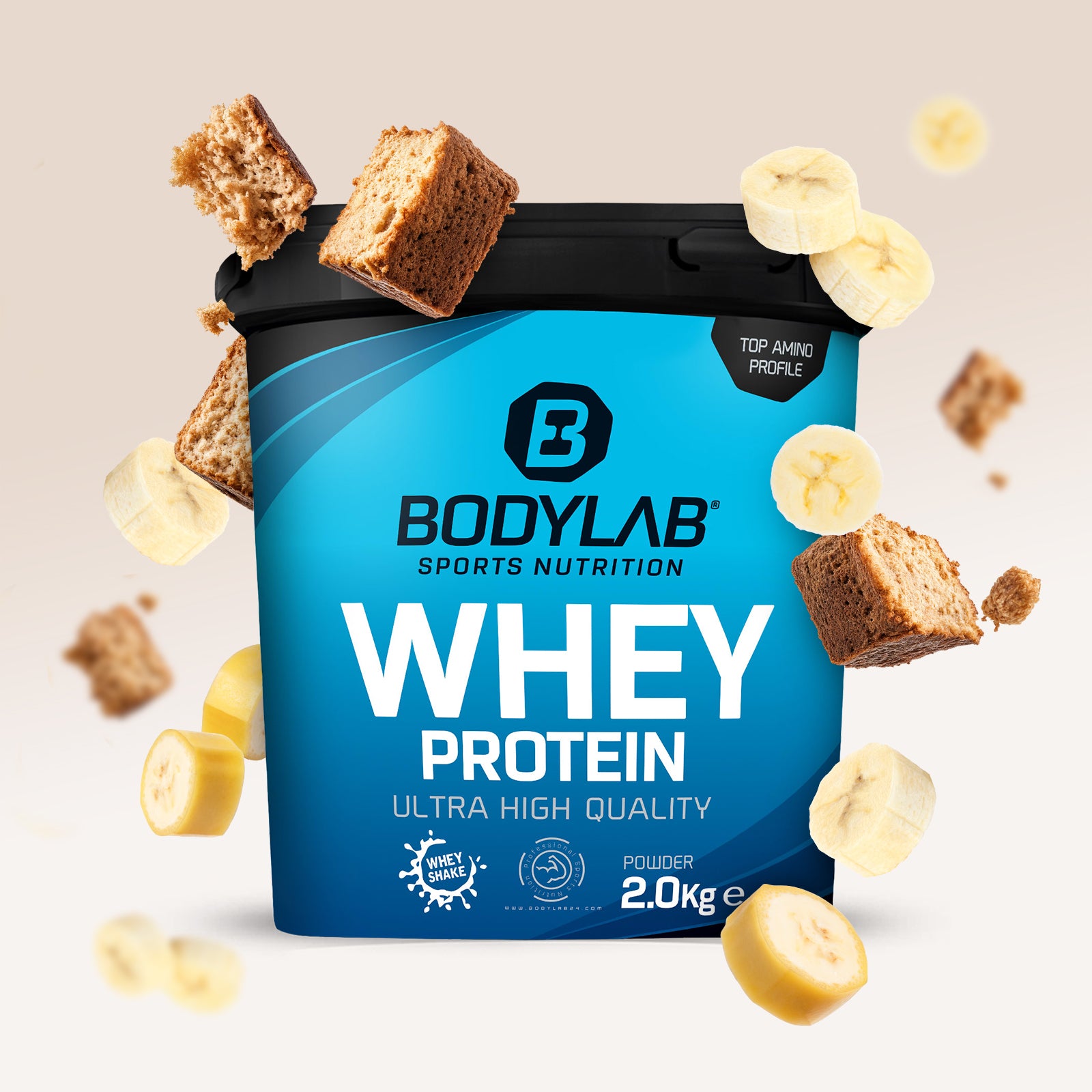 Whey Protein (2000g) Banana Bread