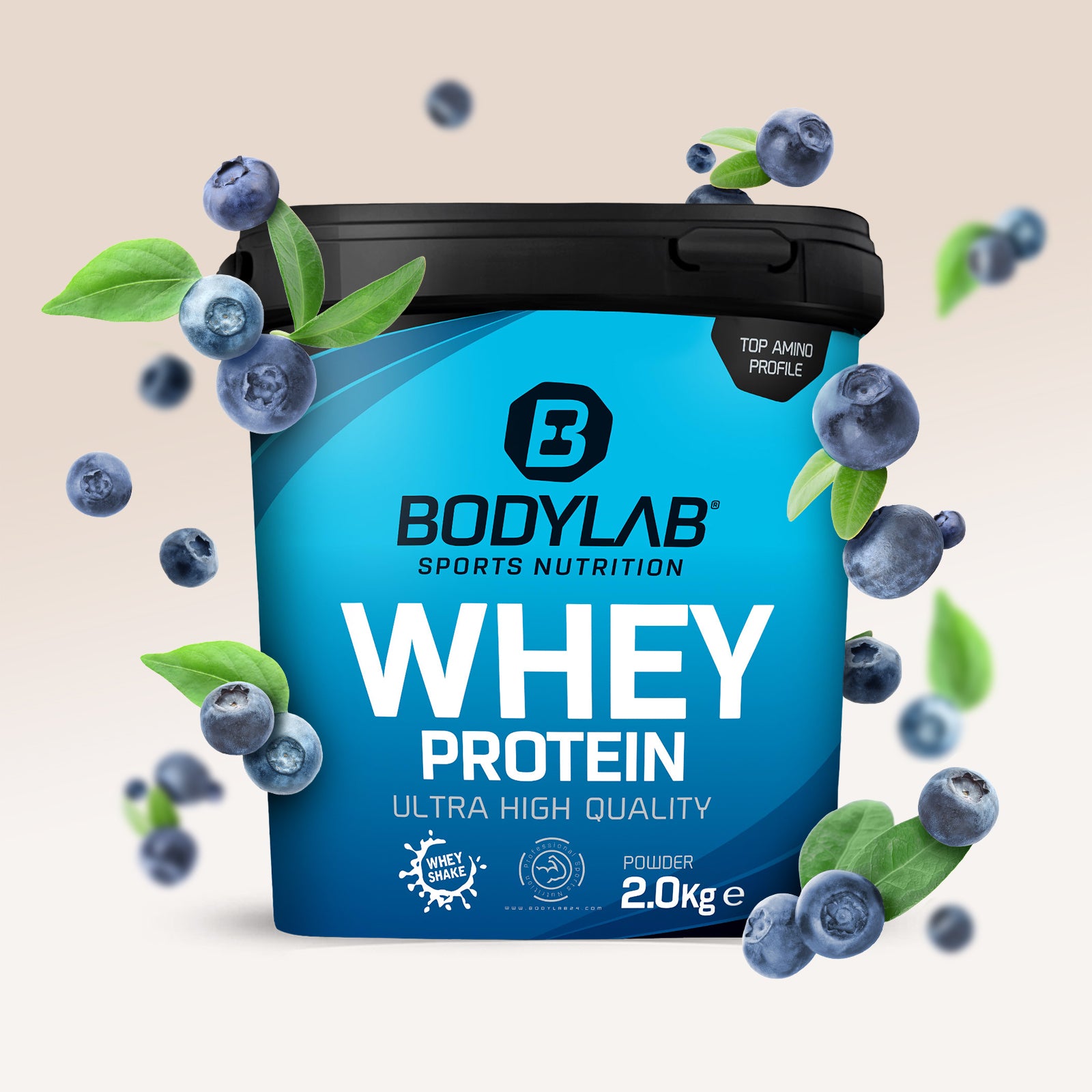 Whey Protein (2000g) Blueberry