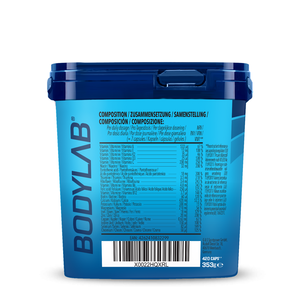 BIG PACK Bodybuilder Stack 2.0 (420 Kapseln)
