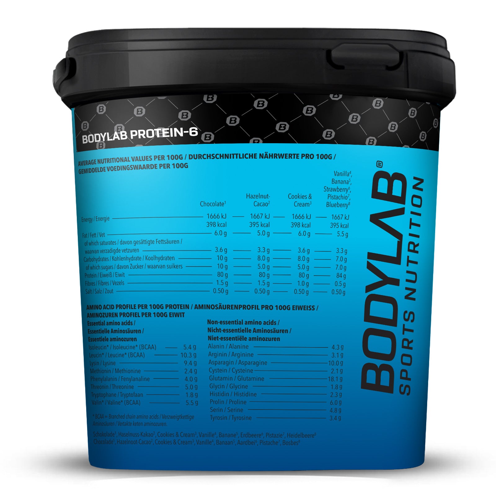 Protein-6 (2000g) Schokolade