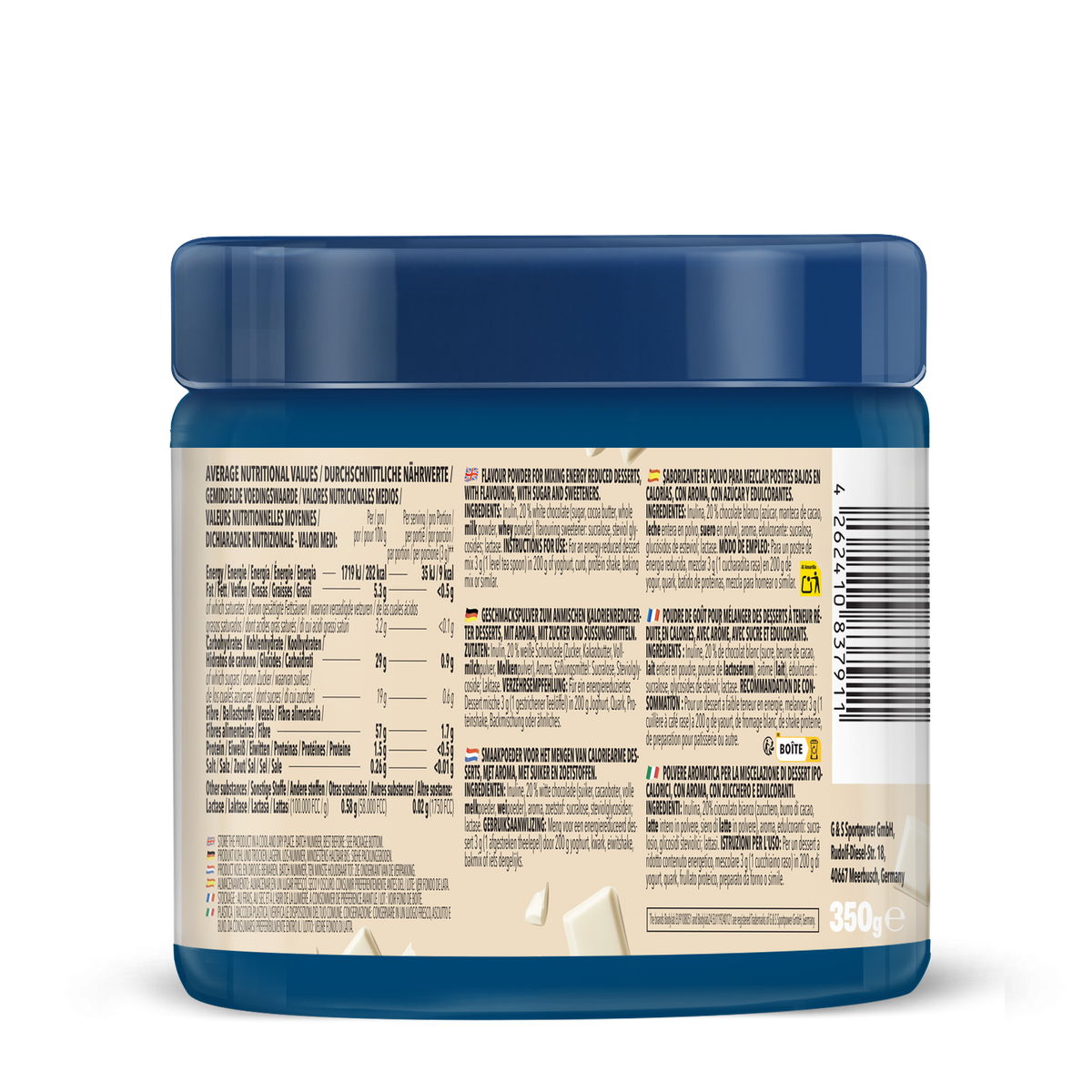 Flavour Powder (350g) White Chocolate