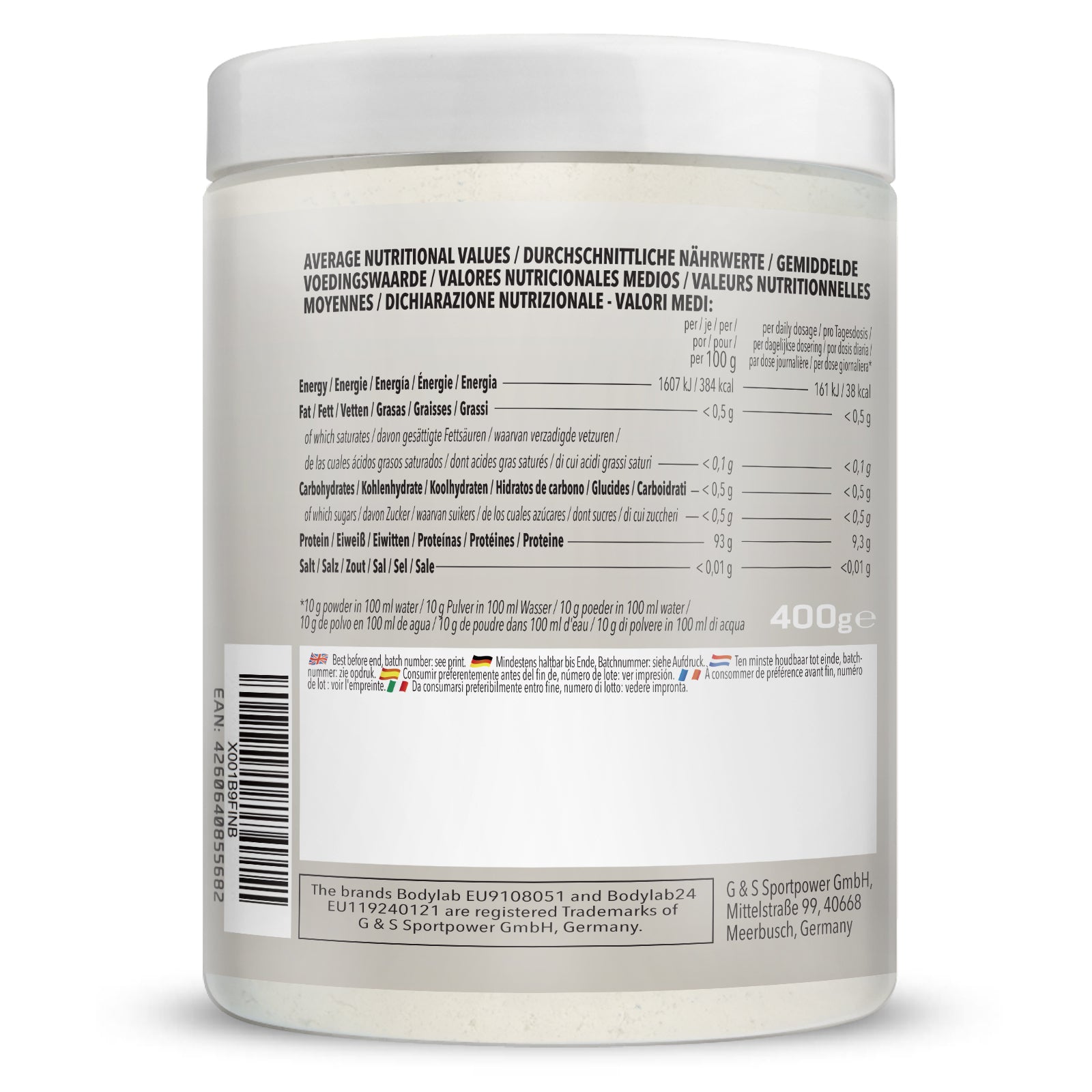 Hydrolised Collagen (400g) Neutral