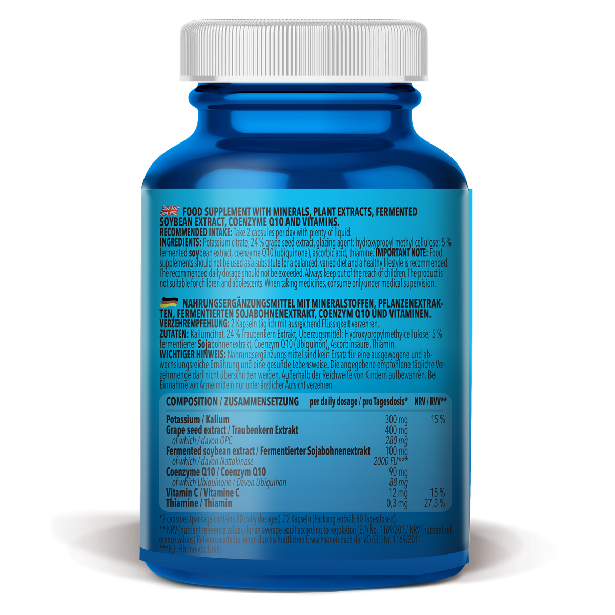 Nattokinase (160 Kapseln)