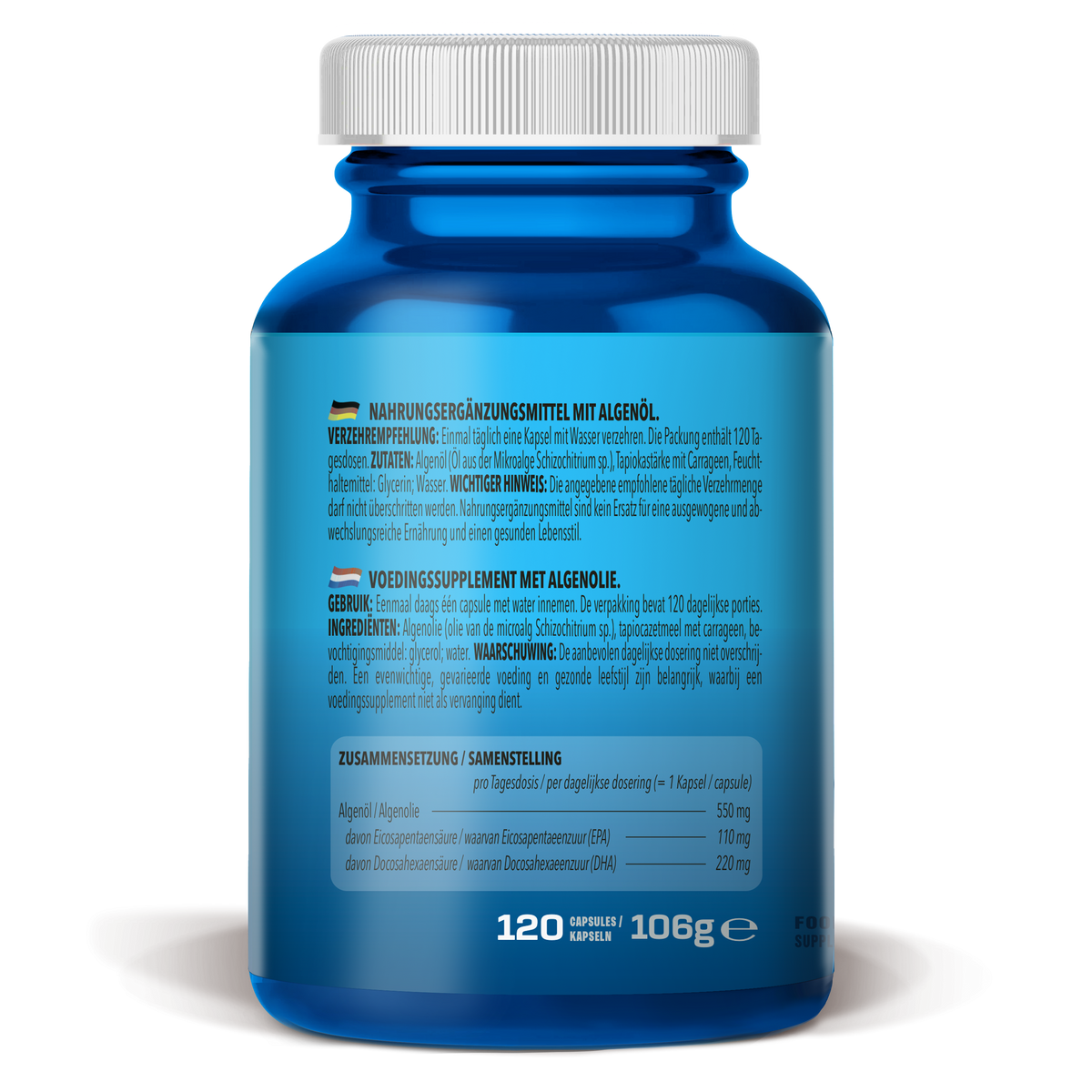 Vegan Omega 3 (120 Kapseln)