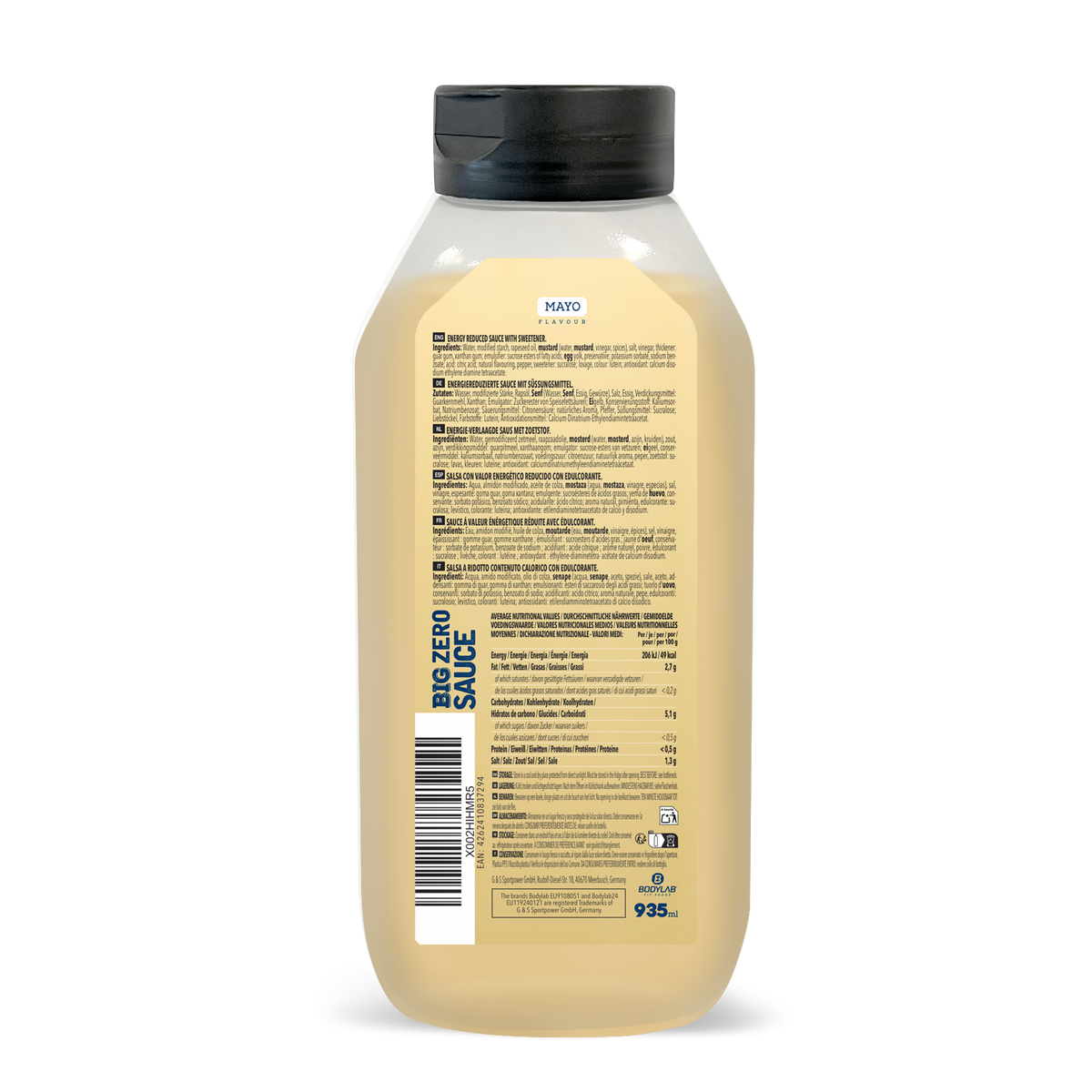BIG ZERO Sauce (935ml) Mayonnaise