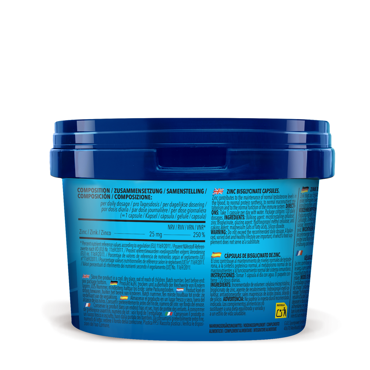 Zinc Bisglycinate (120 Kapseln)