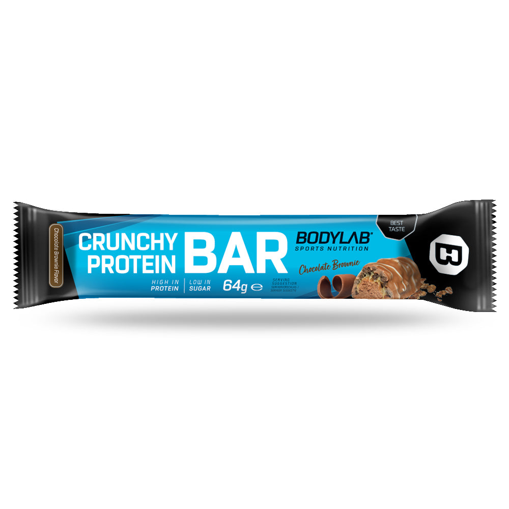 Crunchy Protein Bar (12x64g) Schokoladen Brownie