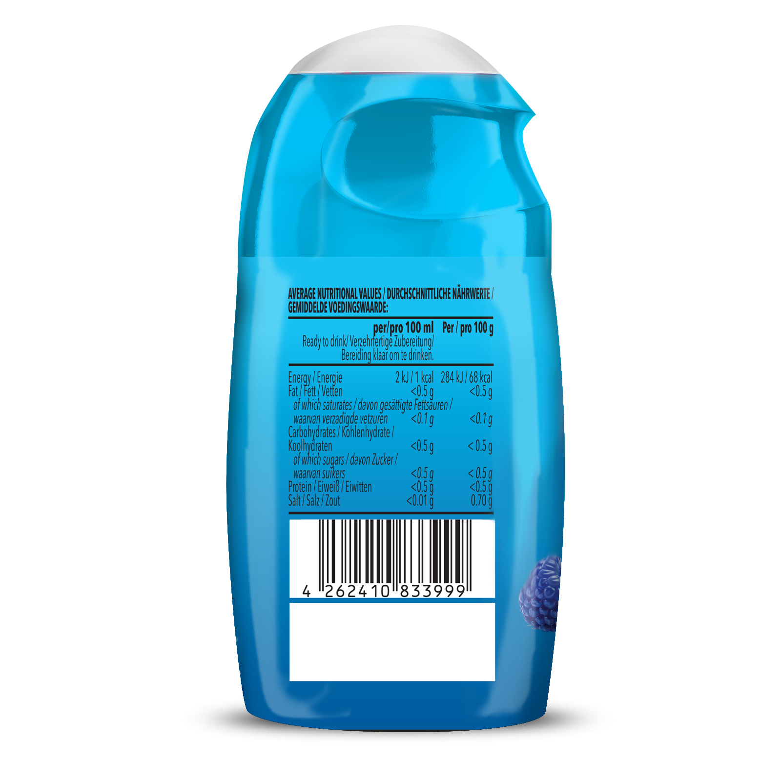 ZERO Sirup BOMB (65ml) Blaue Himbeere