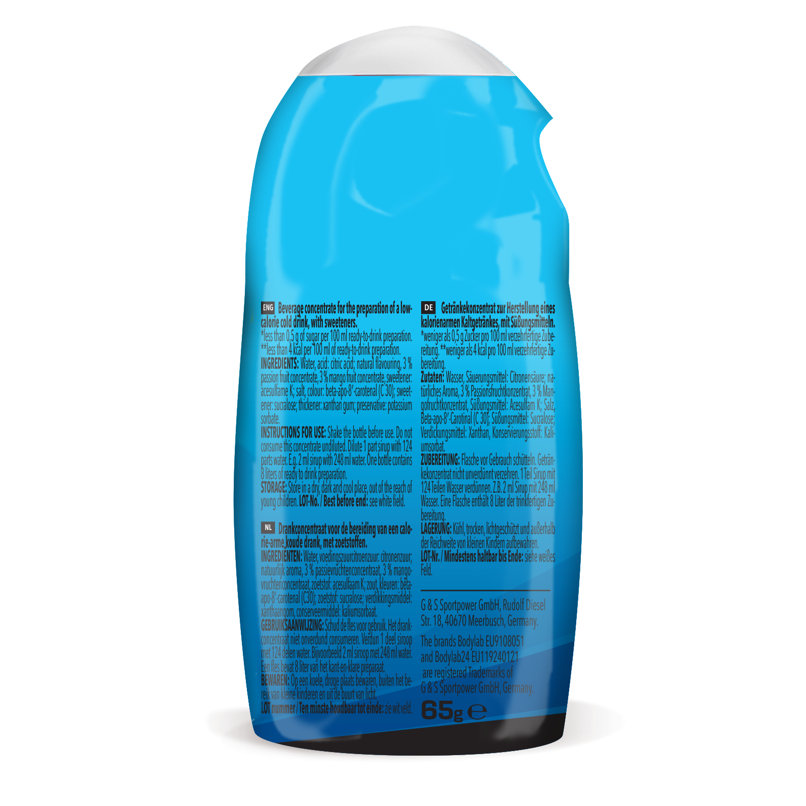 ZERO Sirup BOMB (65ml) Tropical