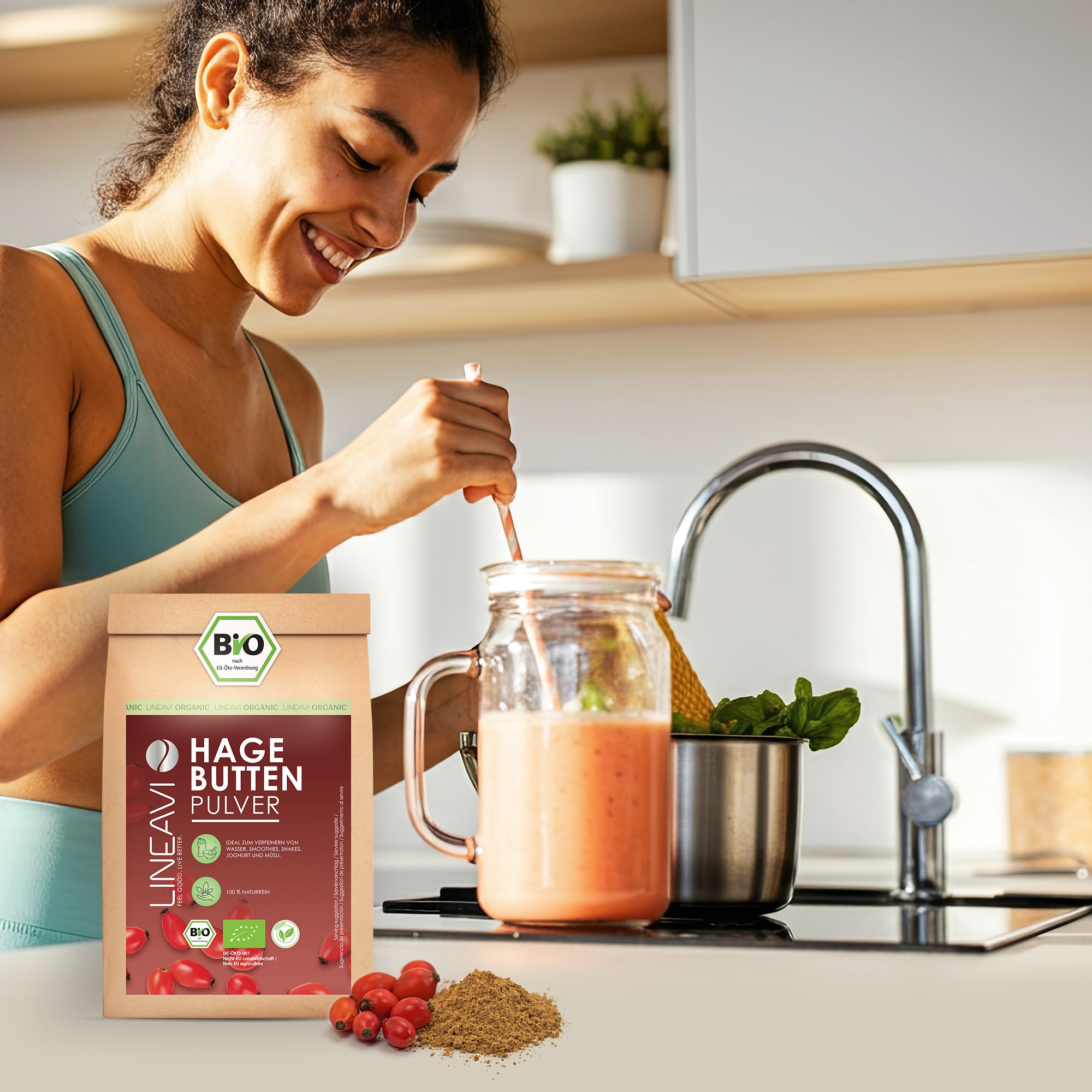 Bio Hagebuttenpulver (1000g)