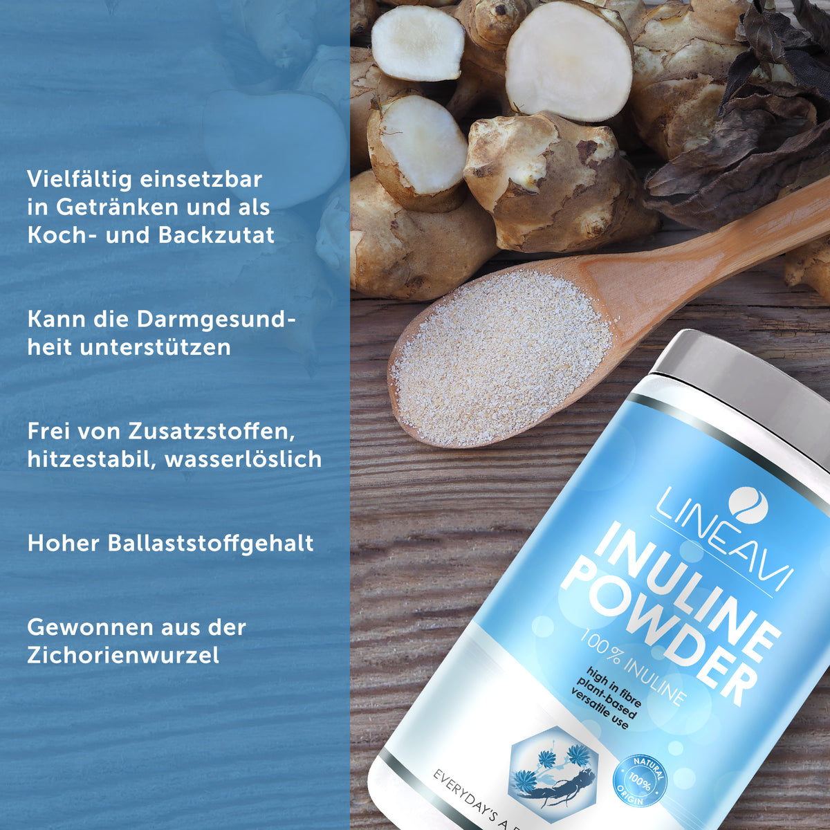 Inulinpulver (500g)