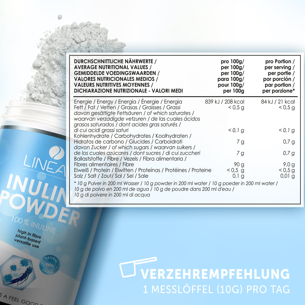Inulinpulver (500g)