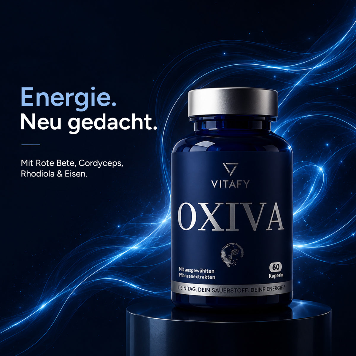 OXIVA - Sauerstoff Transport Komplex (60 Kapseln)