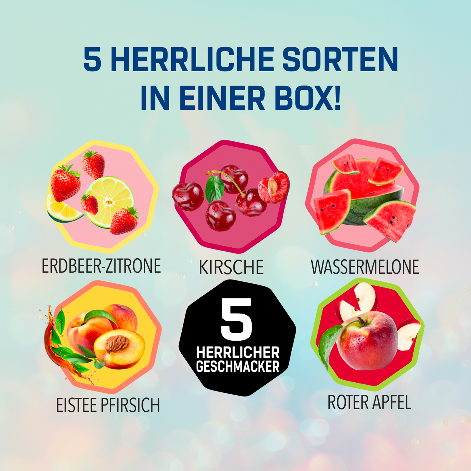 ZERO Sirup BOMB 1.0 - 4.0 Box (5x65ml) Mixed Box 1