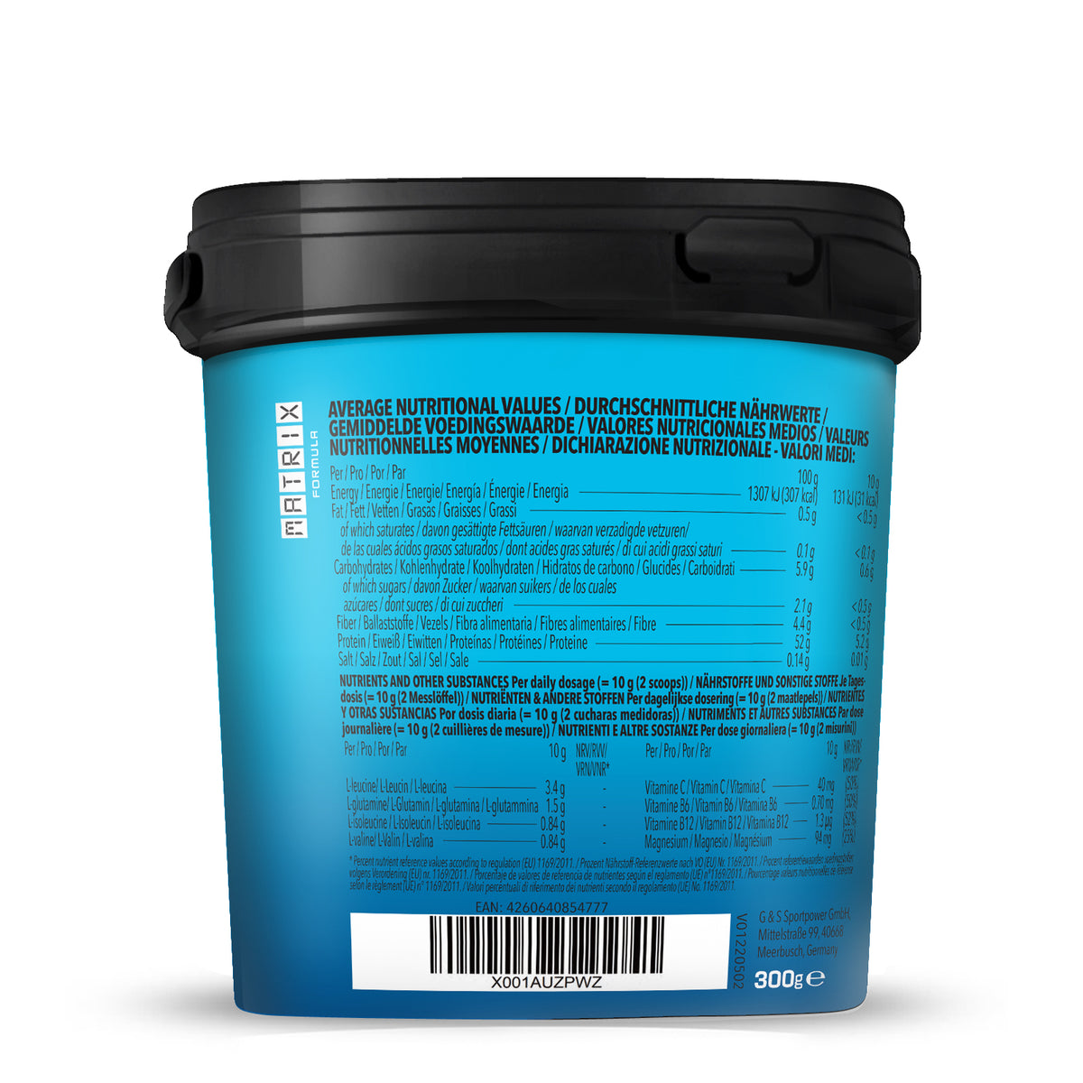 BCAA Drink Powder Matrix Formula (300g) Fruchtmix