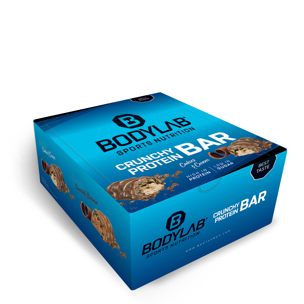 Crunchy Protein Bar (12x64g) Cookies & Cream