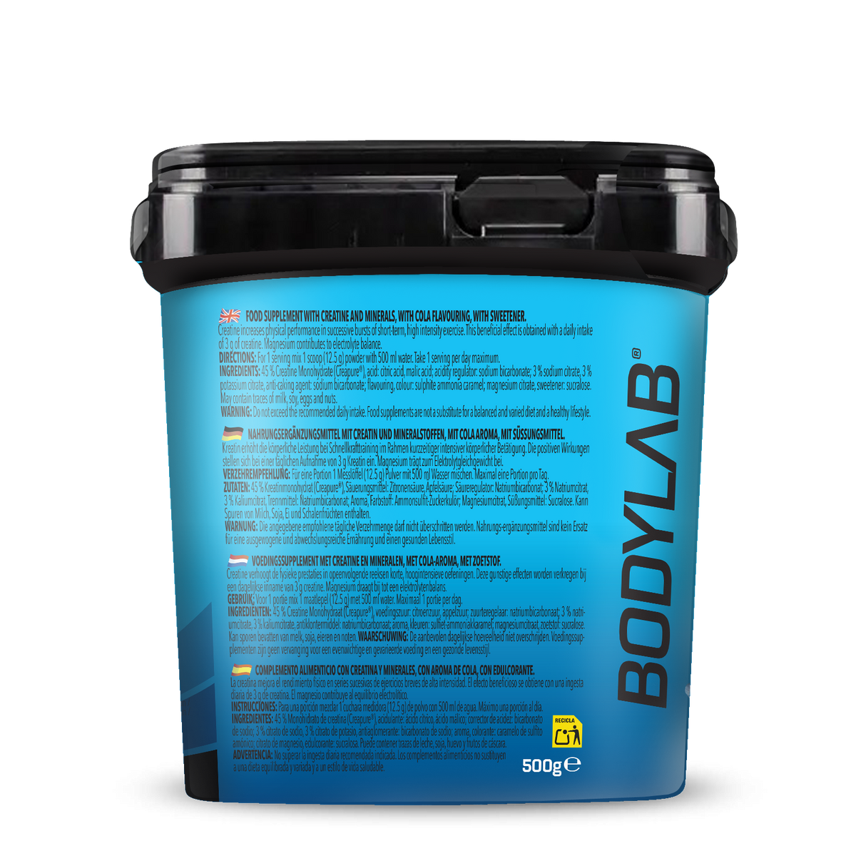 Electrolytes + Creatine Drink (500g) Cola