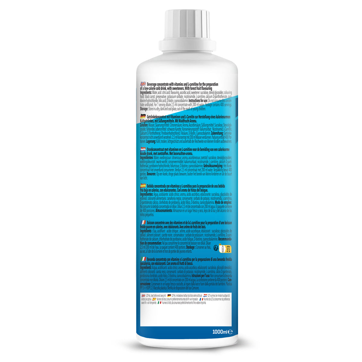 Vital Zero Drink (1000ml) Waldfrucht