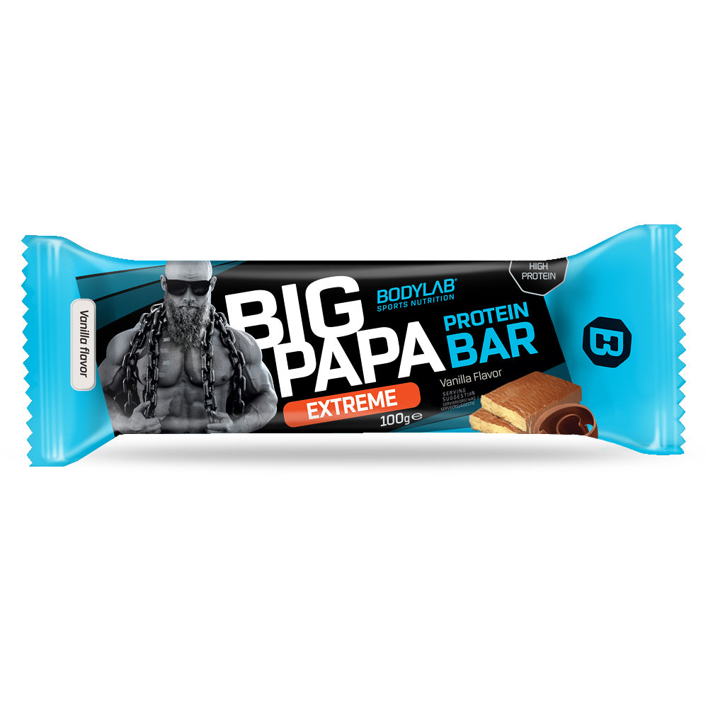 BIG PAPA 50% Protein Bar Extreme (12x100g) Vanille