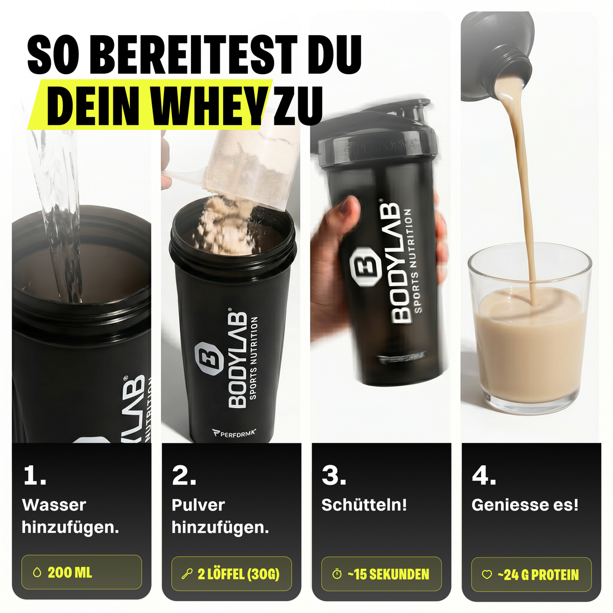 Doppelpack Whey Protein (2x1000g)