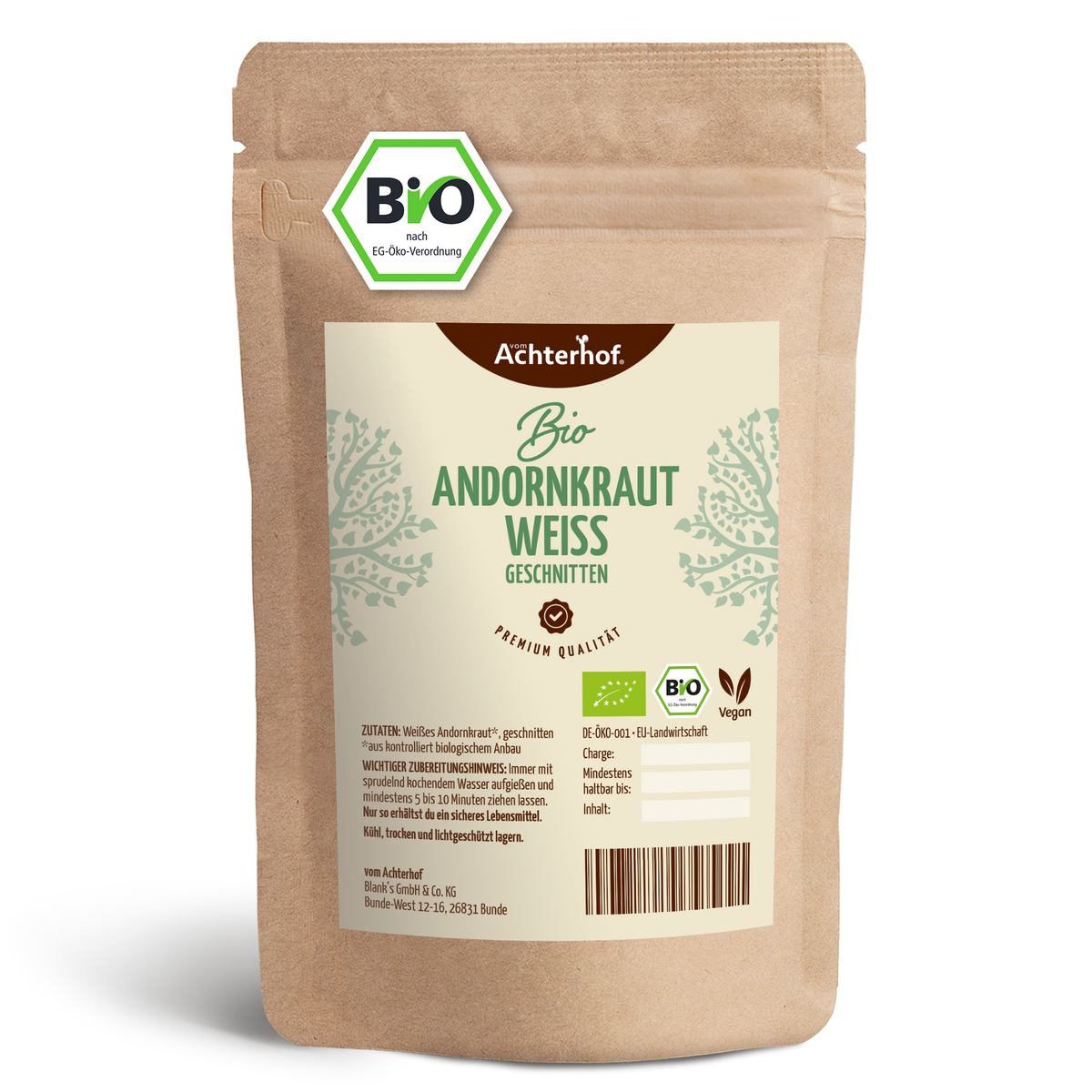 Andornkraut weiß geschnitten Bio (100g)