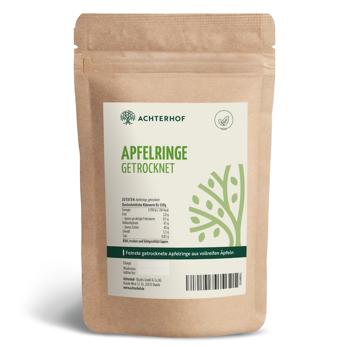 Apfelringe getrocknet (250g)