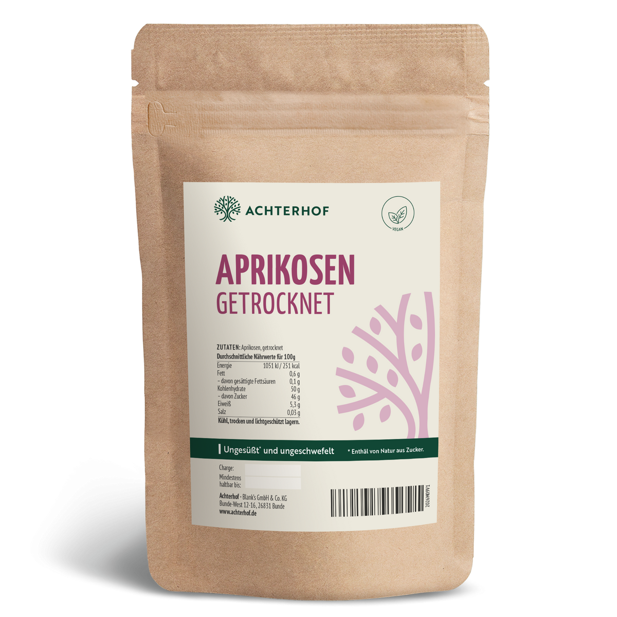 Aprikosen getrocknet (1000g)
