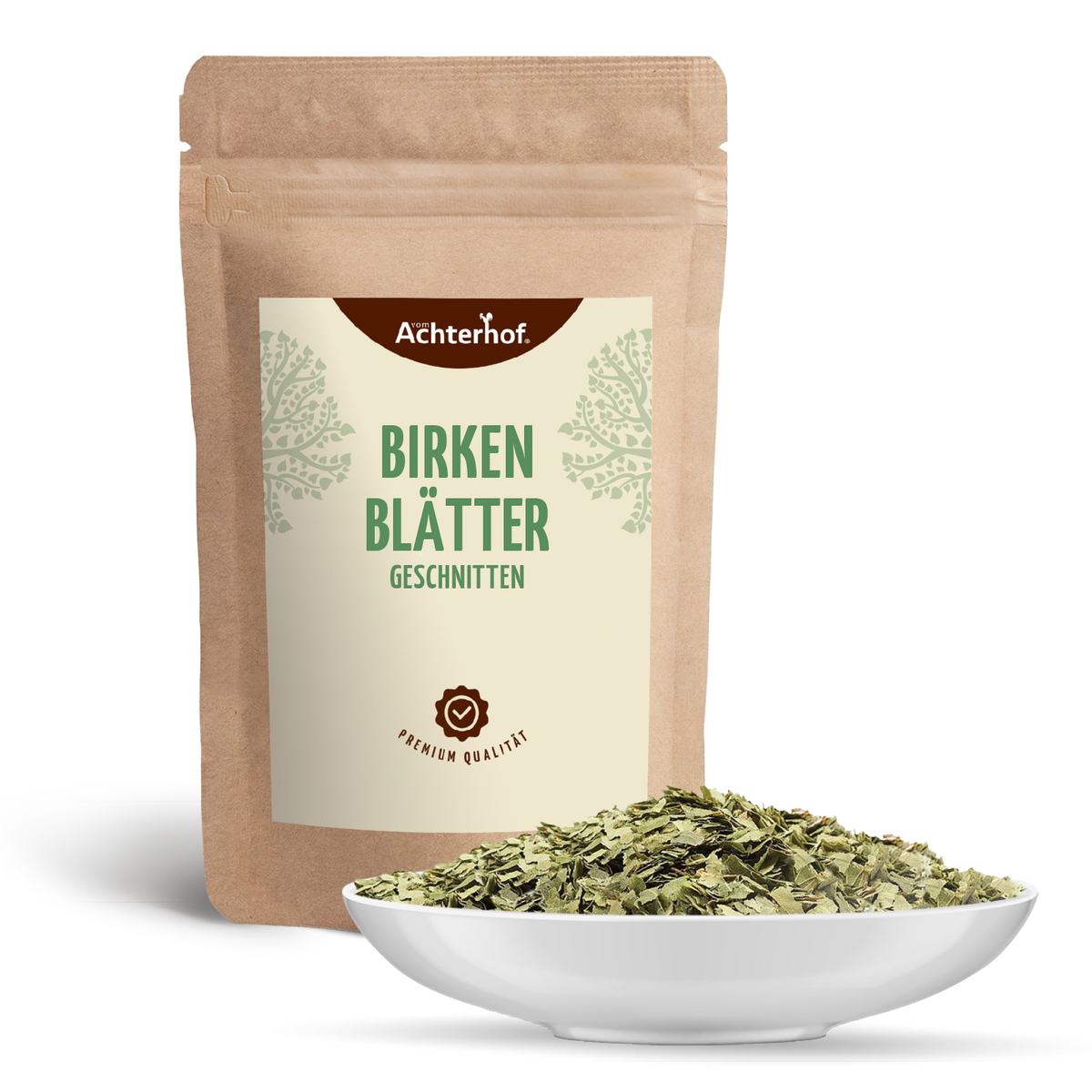 Birkenblätter geschnitten (100g)