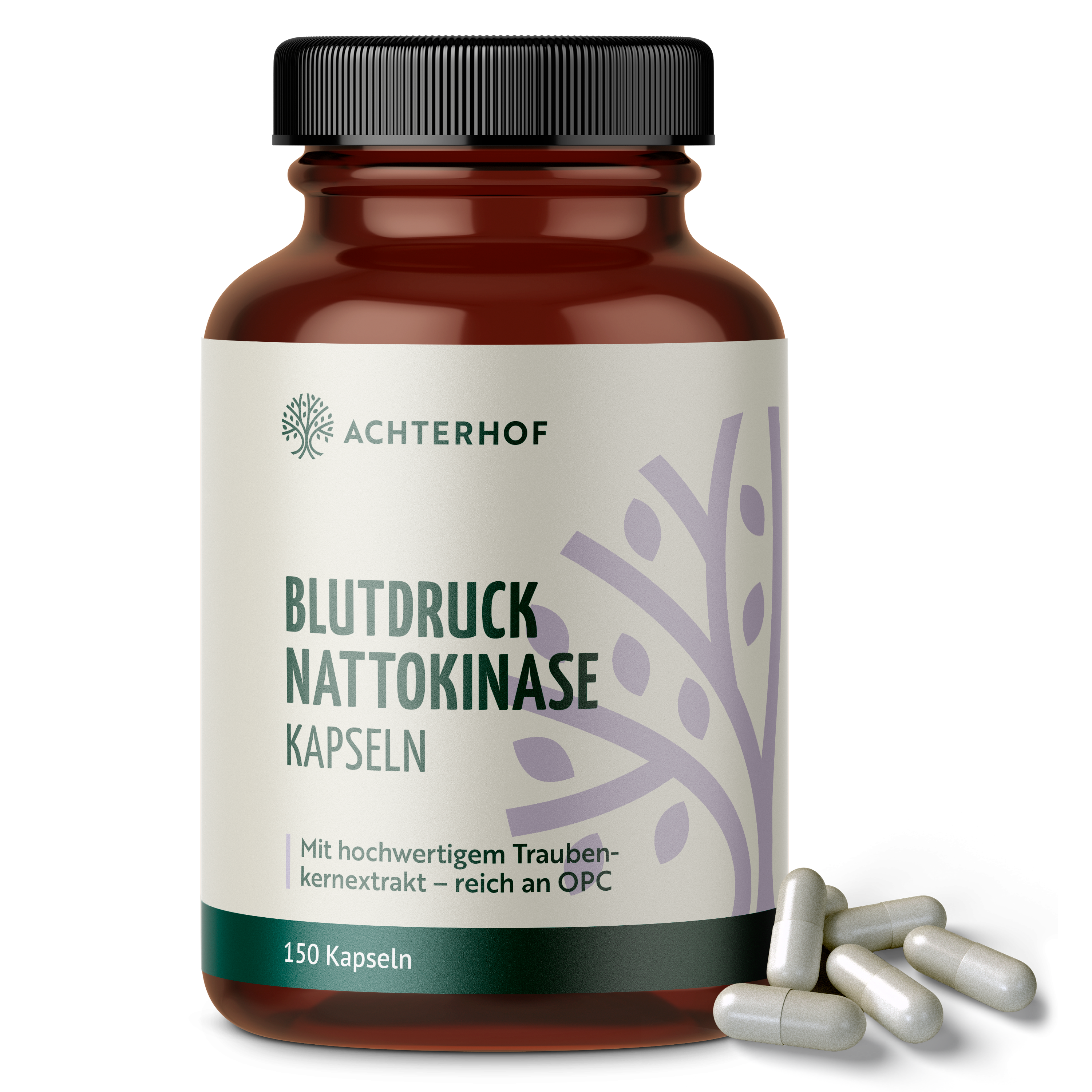 Blutdruck Nattokinase Kapseln (150 Kapseln)