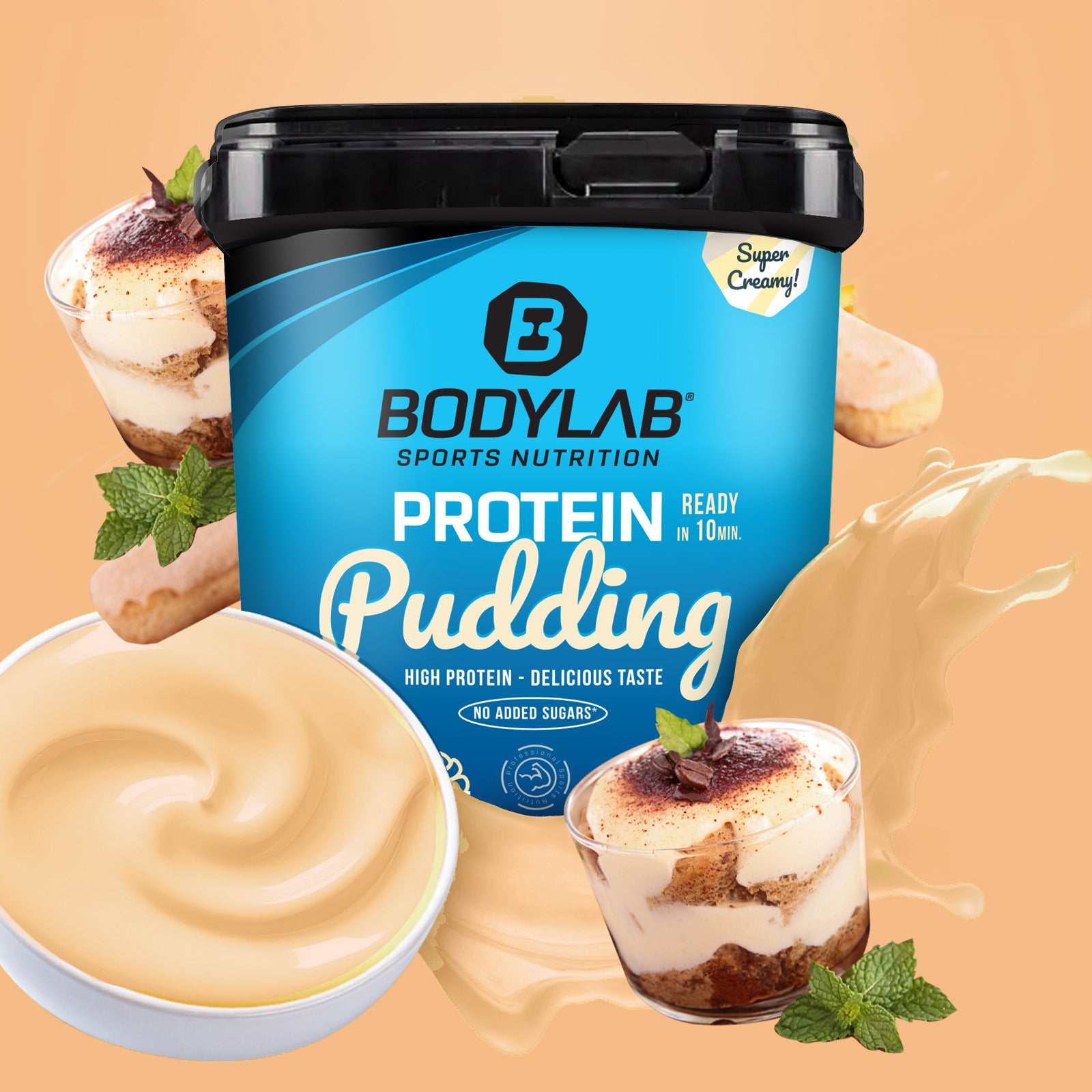 Protein Pudding (1000g) Tiramisu
