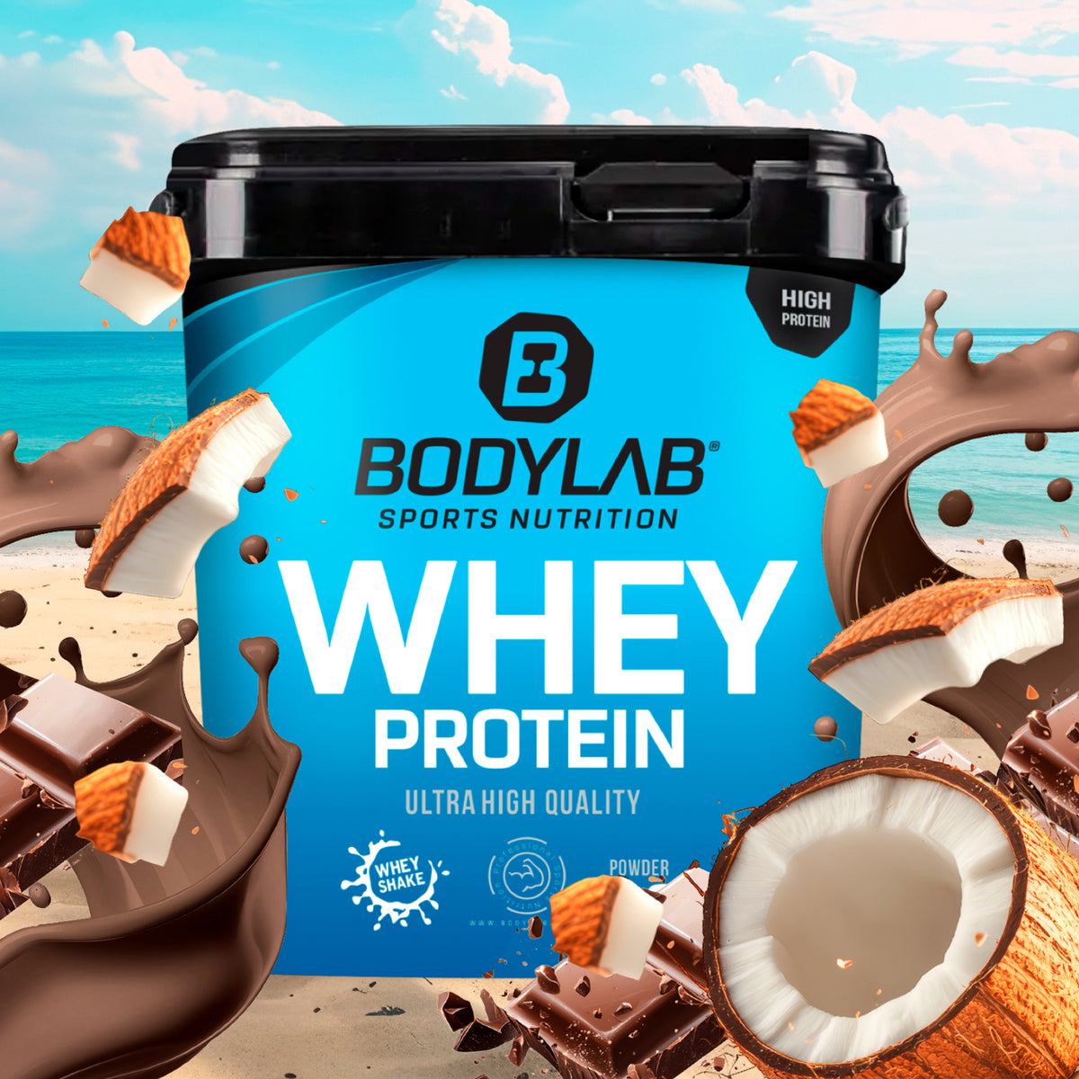 Whey Protein (2000g) Chocolate Coconut