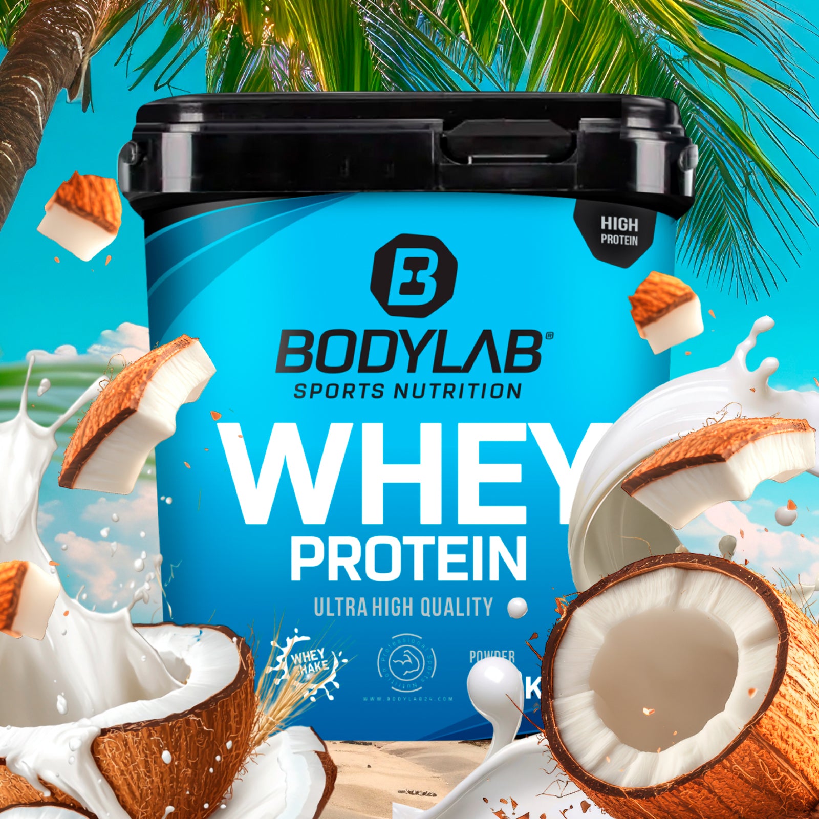 Whey Protein (1000g) Chunky Coconut Cream