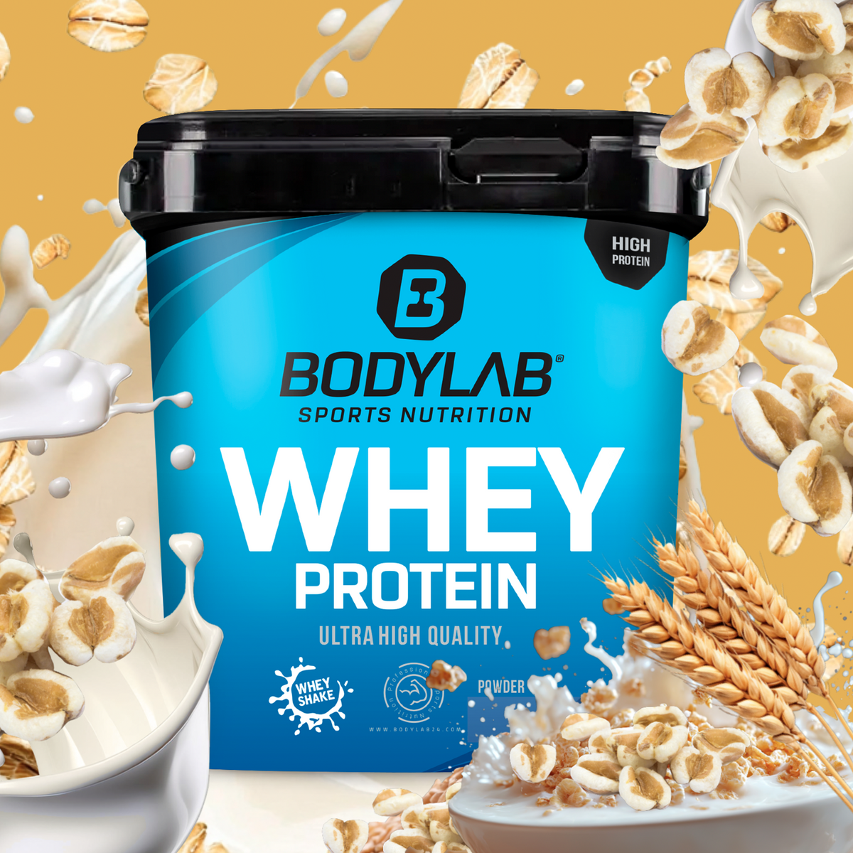 Whey Protein (1000g) Honey Cereal