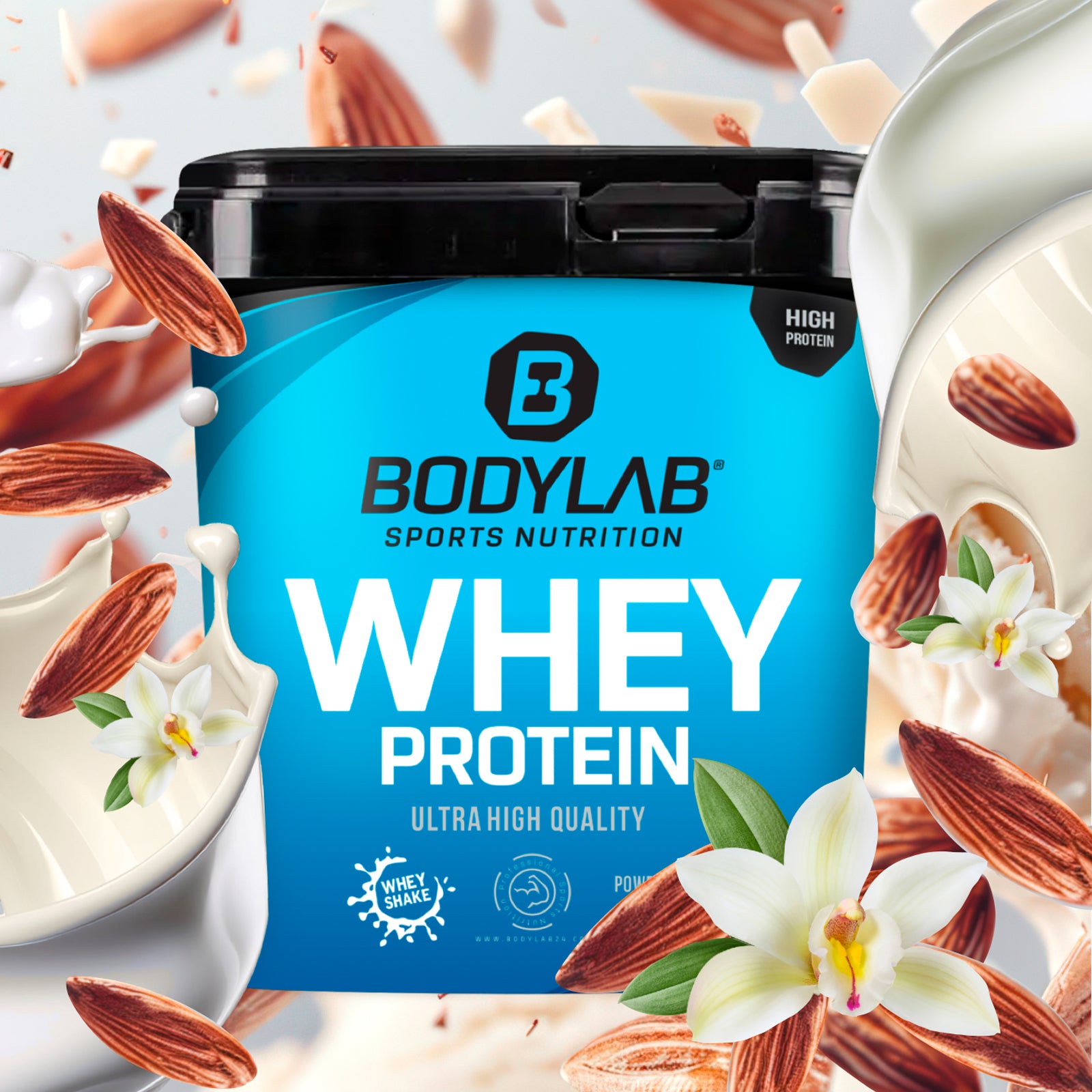 Whey Protein (2000g) Vanilla Almond