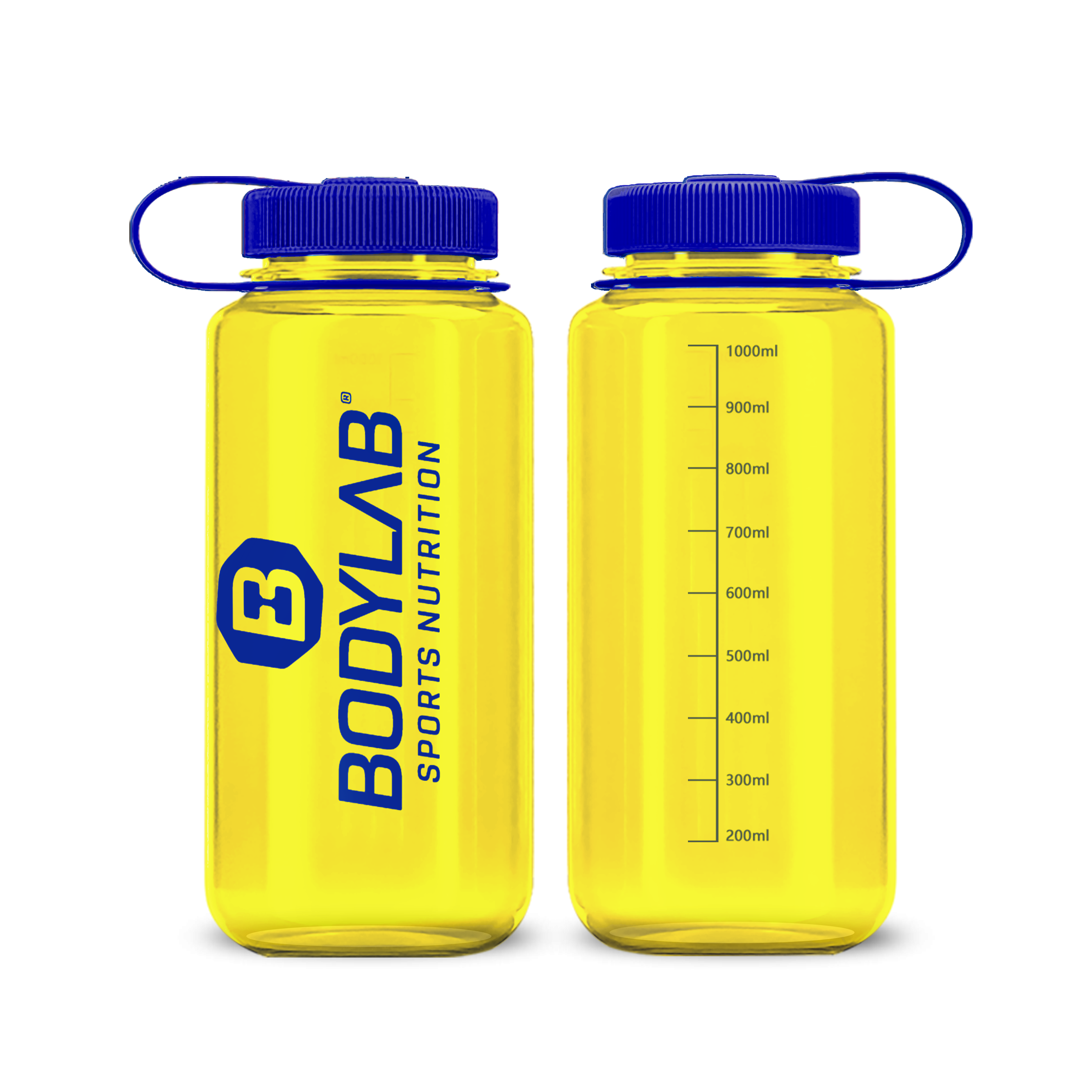 Water Bottle (1000ml) blau-gelb