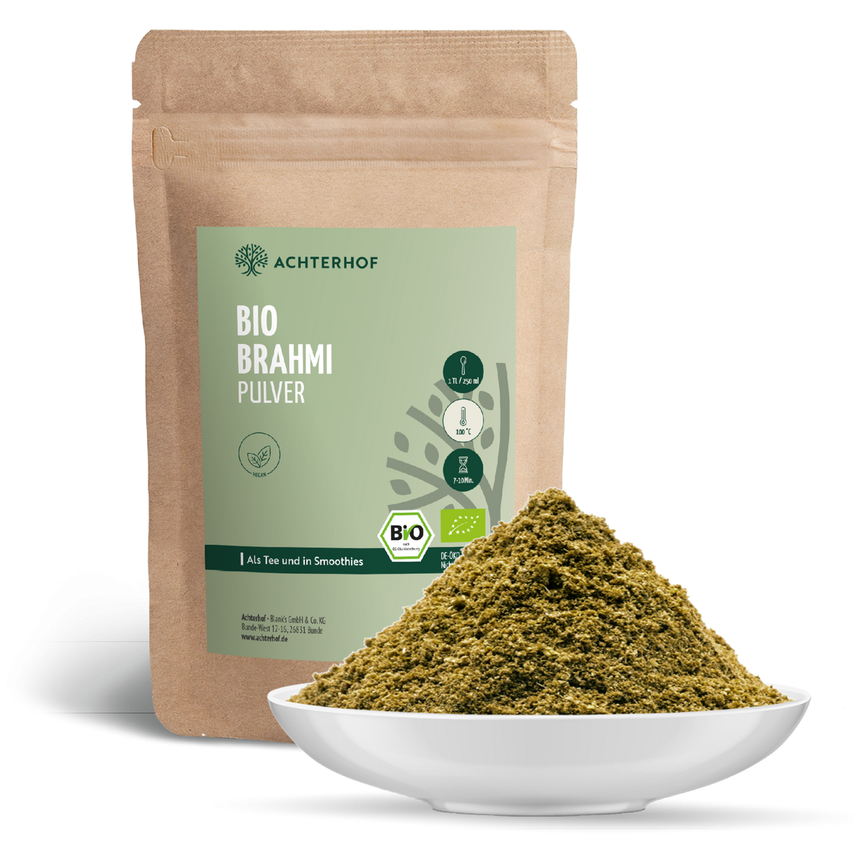 Brahmi Pulver Bio (250g)