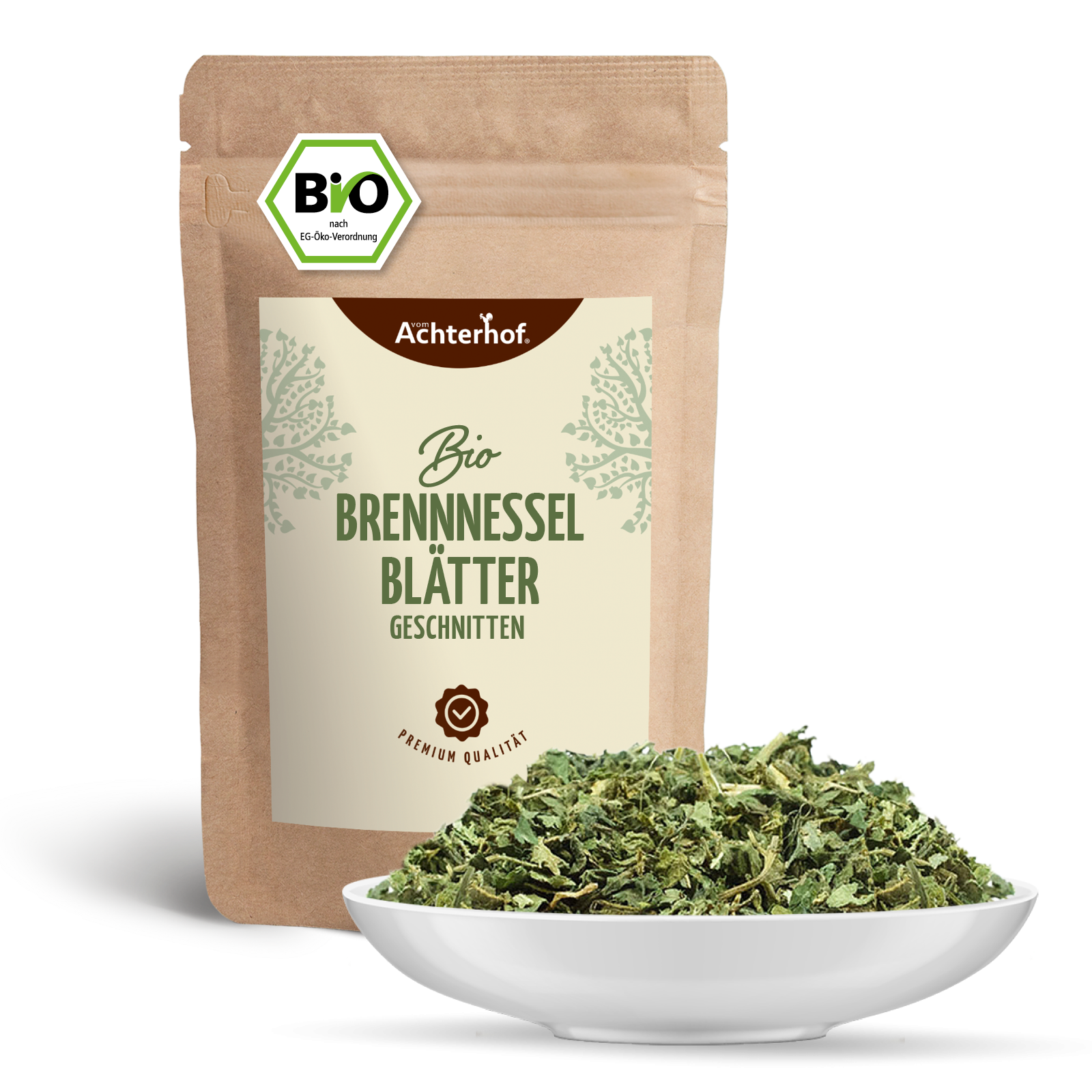 Brennnesselblätter geschnitten Bio (500g)