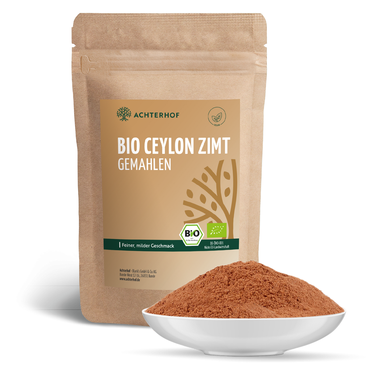 Bio Ceylon Zimt gemahlen (100g)
