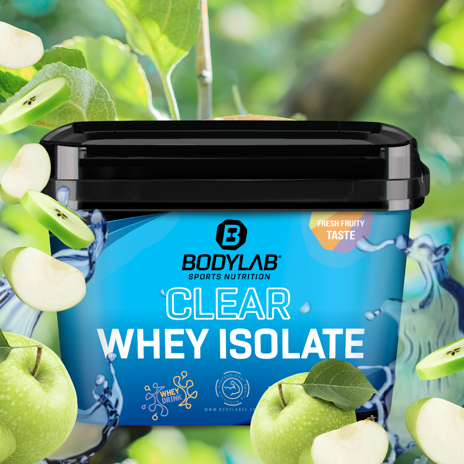 Clear Whey Isolate (960g) Grüner Apfel