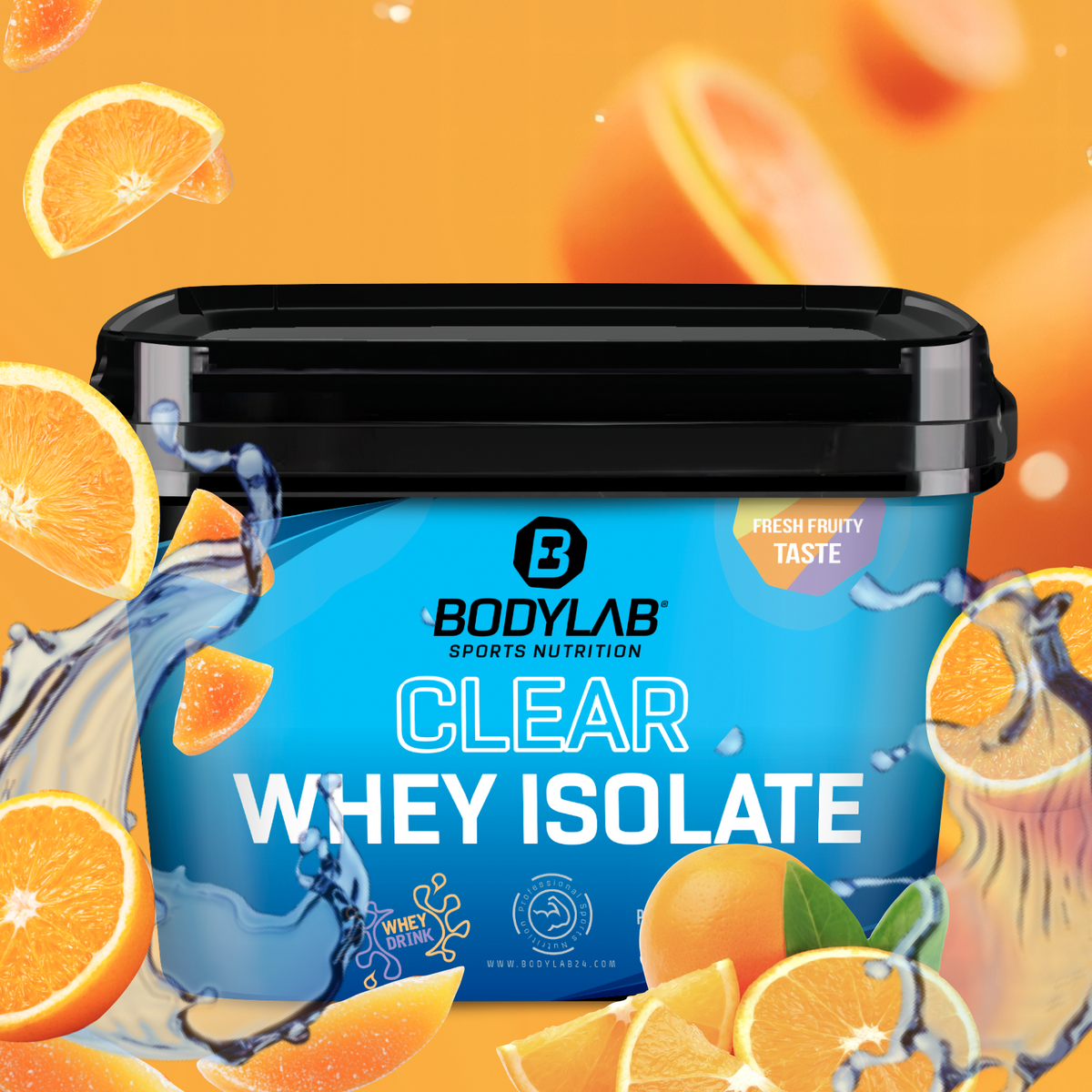 Clear Whey Isolate (960g) Orange