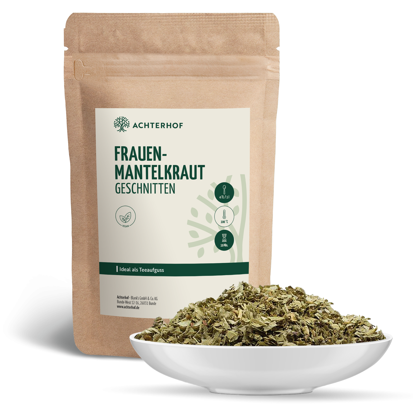 Frauenmantelkraut geschnitten (500g)