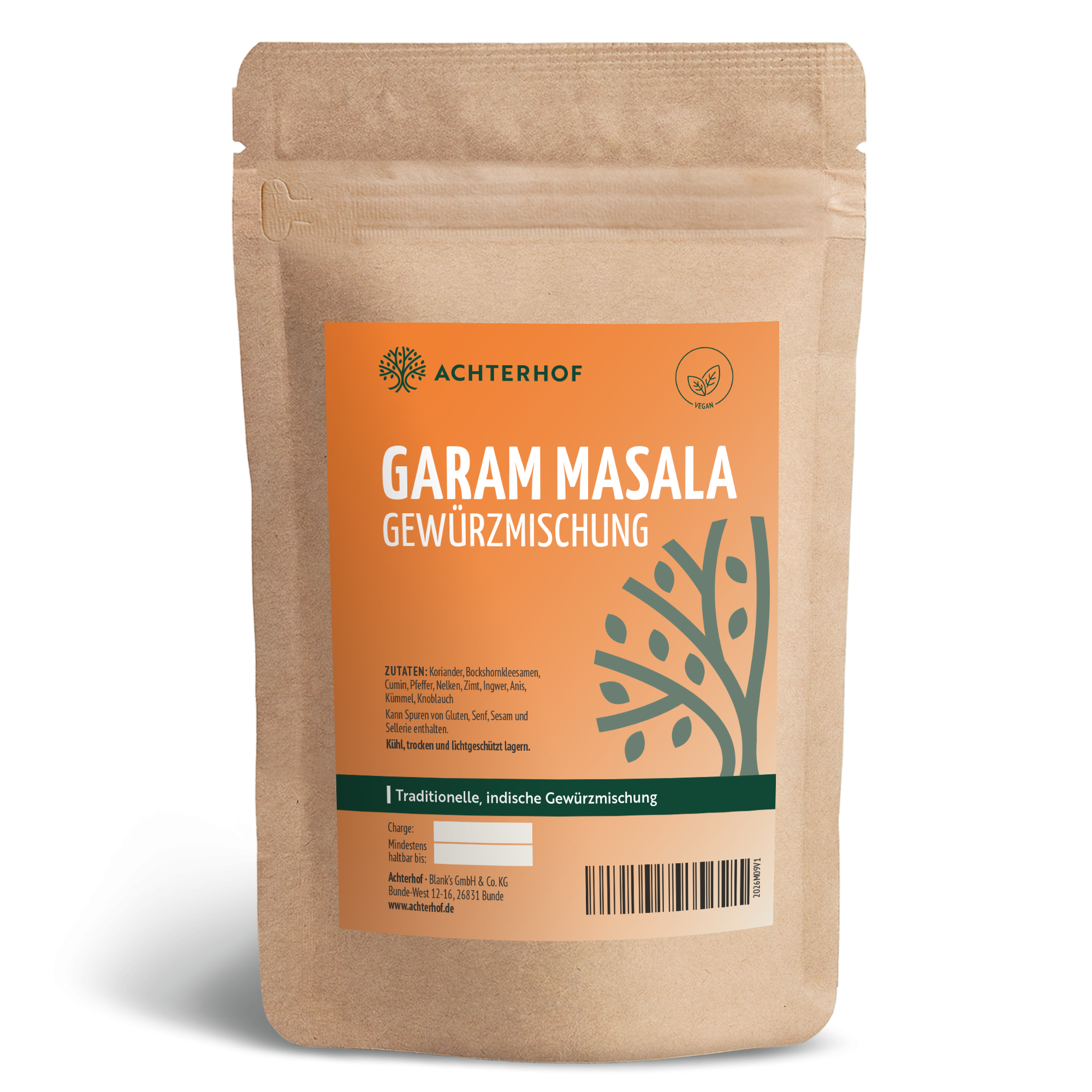 Garam Masala Gewürzmischung (250g)